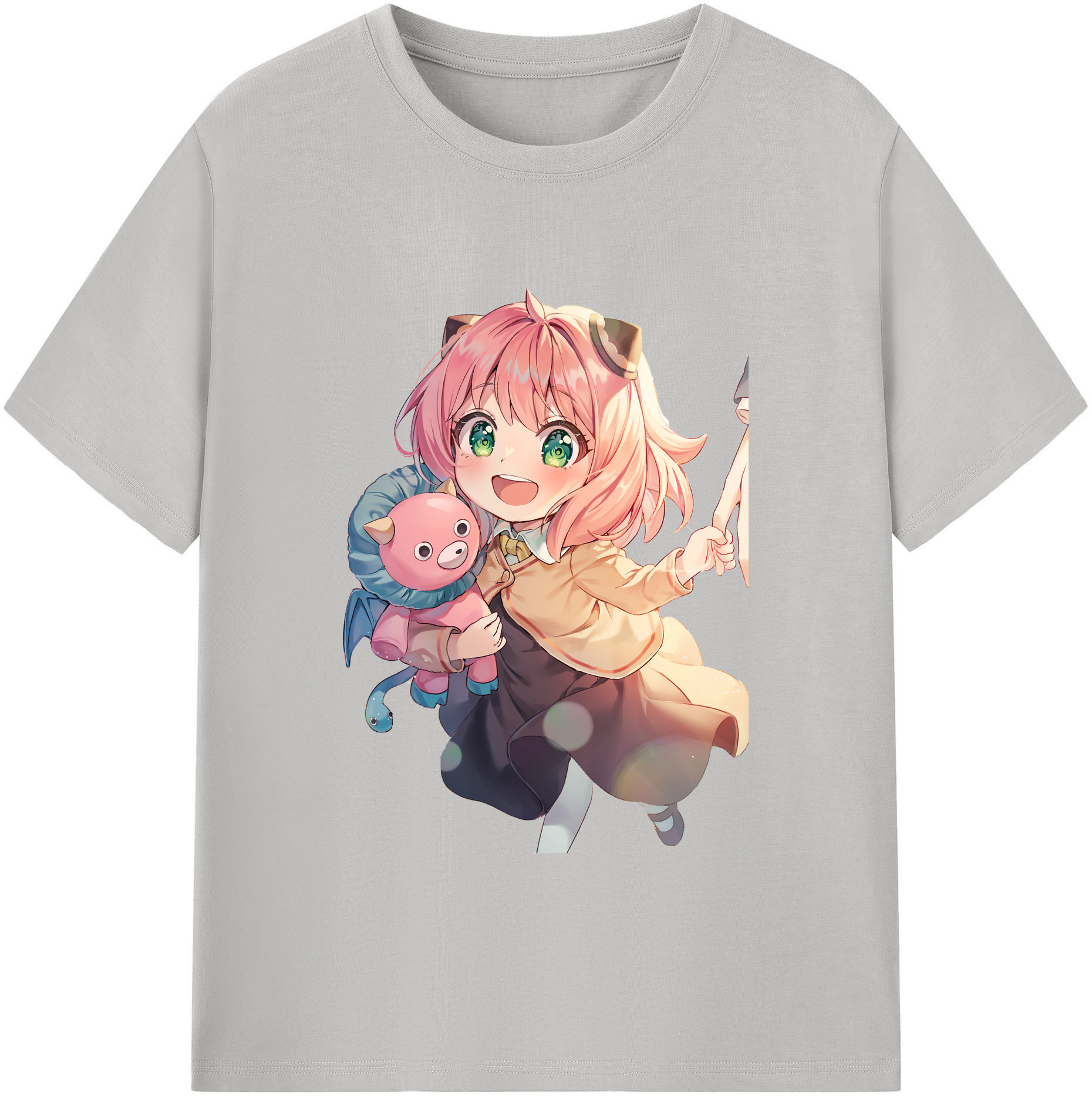 （画像用） SPY×FAMILY间谍家家酒 綿100％ メンズ半袖Tシャツ｜肌触りやわらか＆通気性