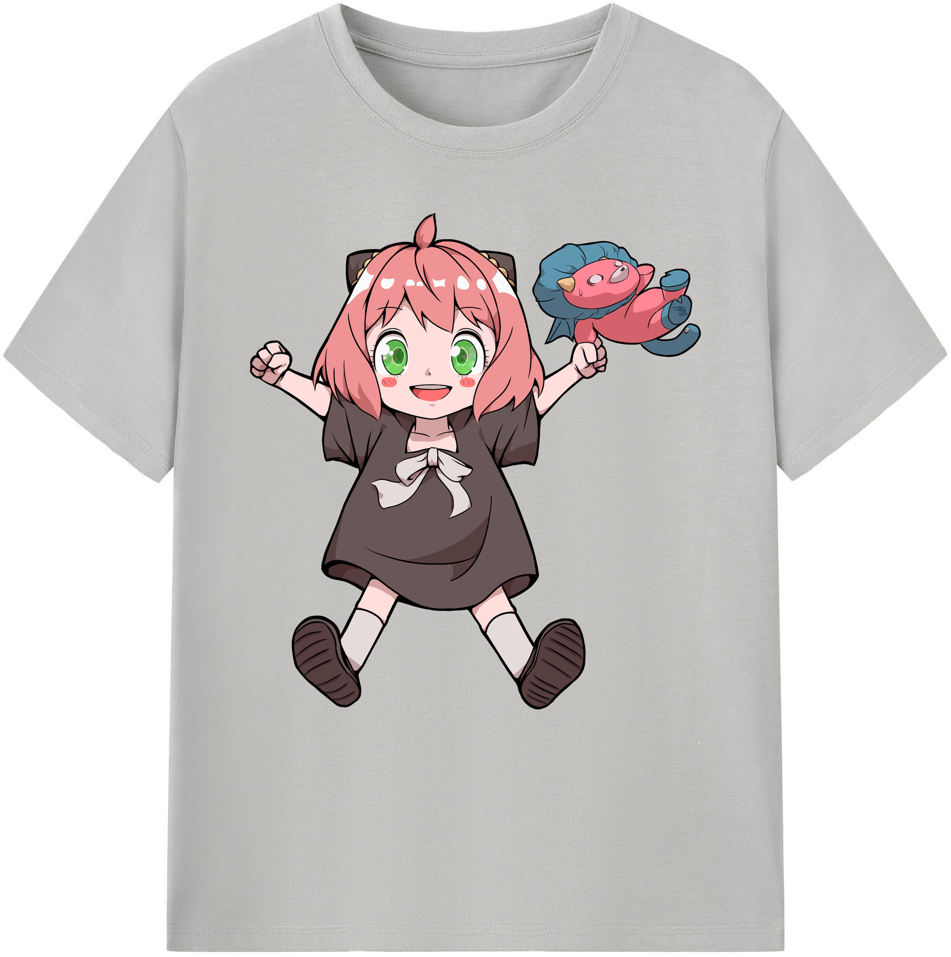 （画像用） SPY×FAMILY间谍家家酒 綿100％ メンズ半袖Tシャツ｜肌触りやわらか＆通気性
