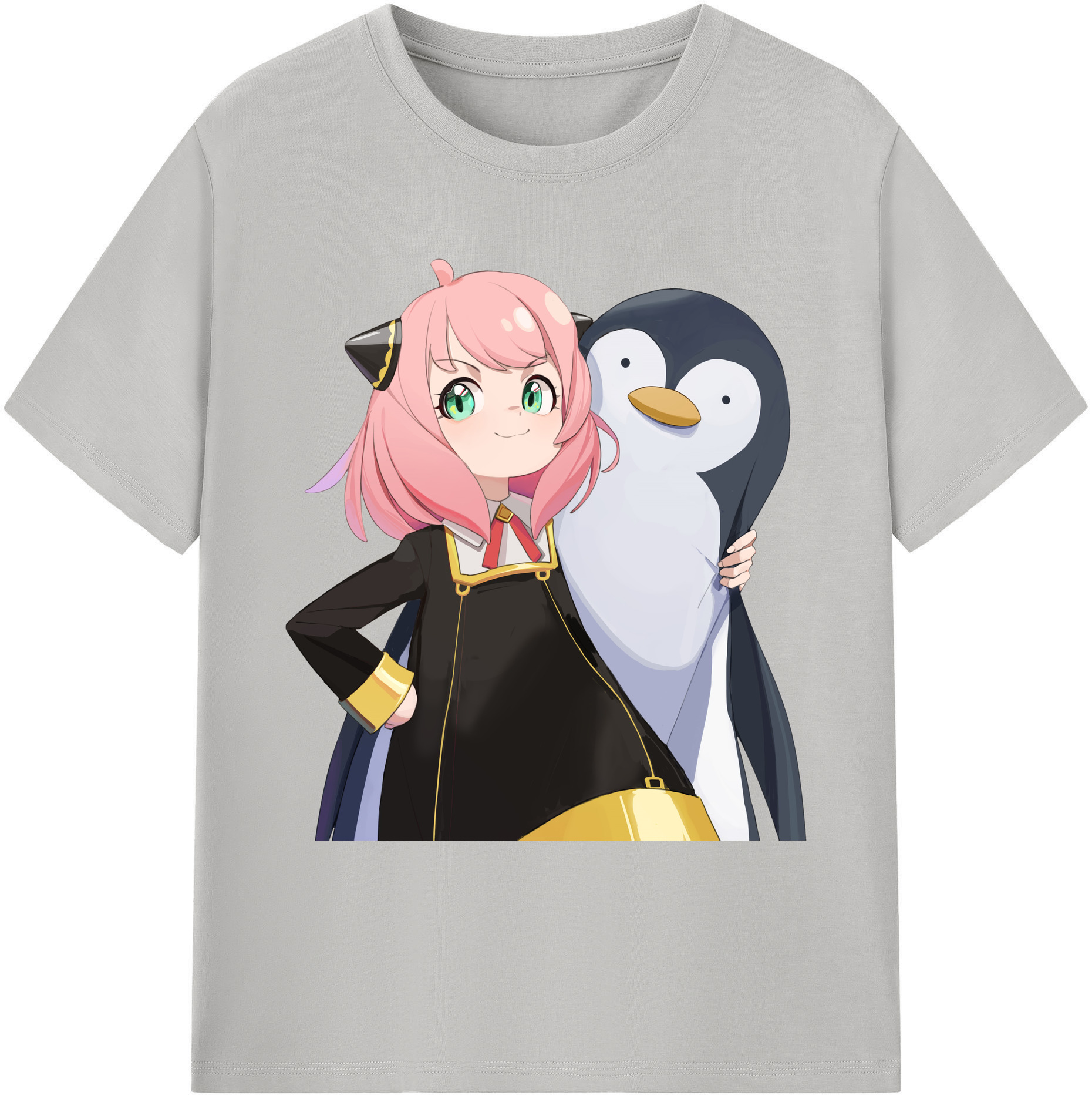 （画像用） SPY×FAMILY间谍家家酒 綿100％ メンズ半袖Tシャツ｜肌触りやわらか＆通気性