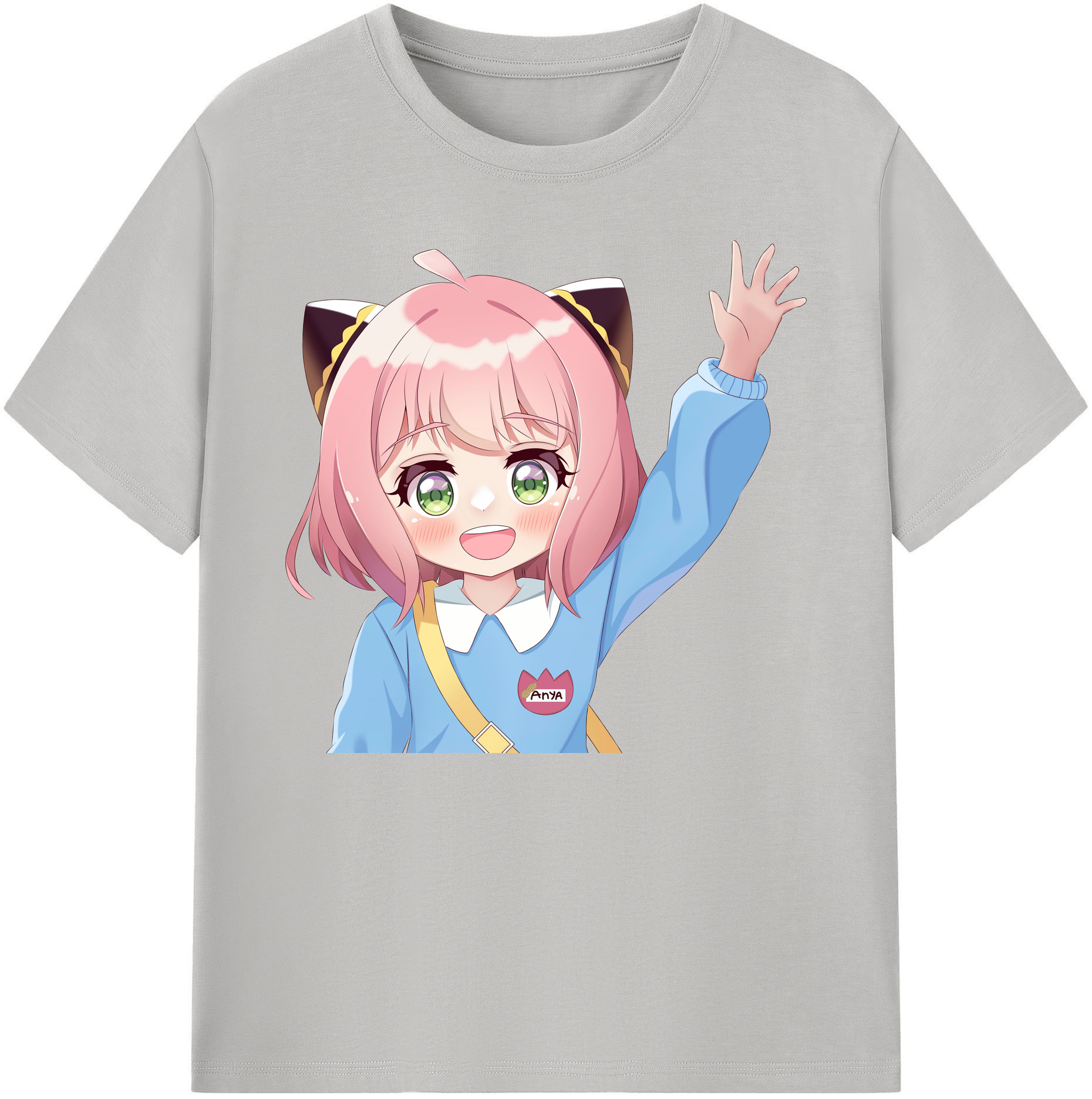（画像用） SPY×FAMILY间谍家家酒 綿100％ メンズ半袖Tシャツ｜肌触りやわらか＆通気性
