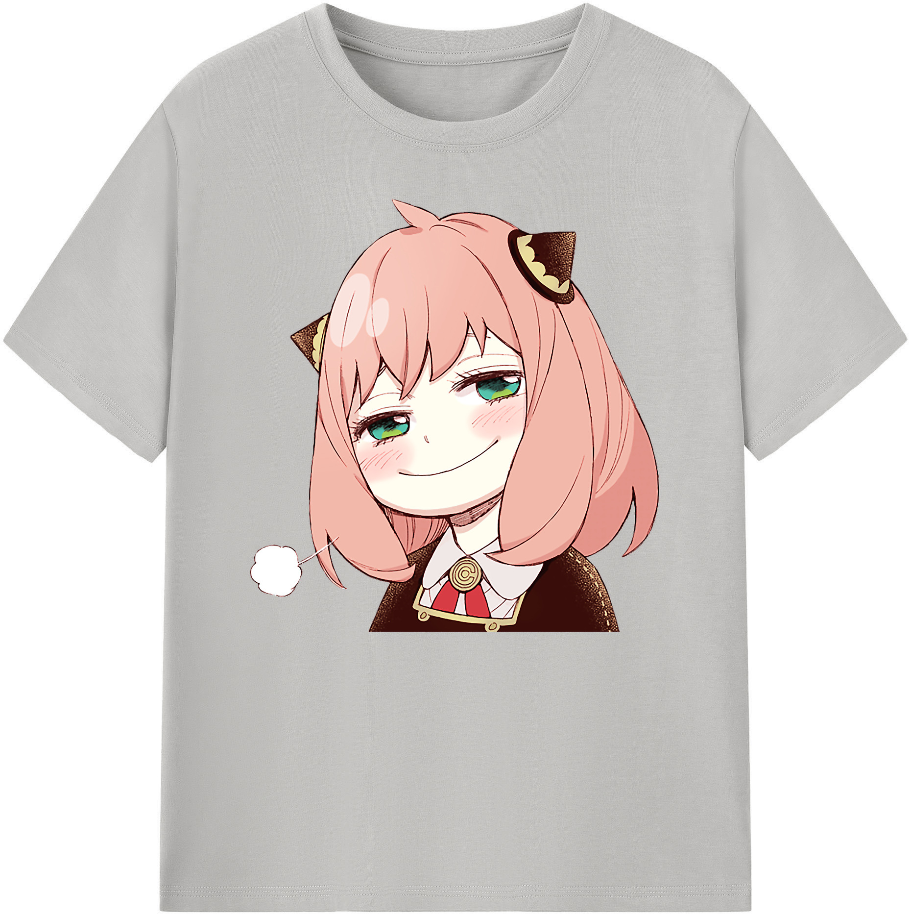 （画像用） SPY×FAMILY间谍家家酒 綿100％ メンズ半袖Tシャツ｜肌触りやわらか＆通気性