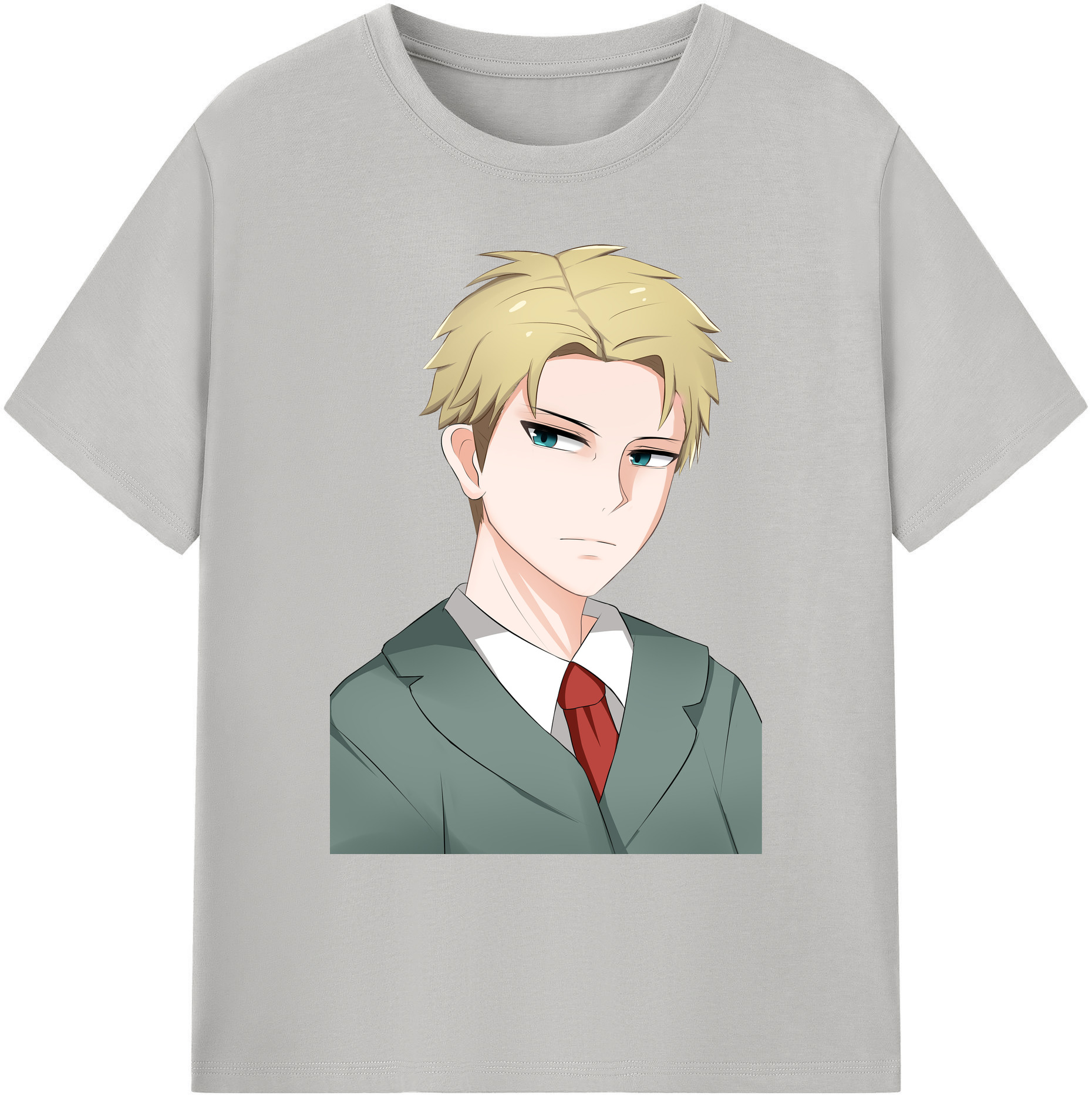 （画像用） SPY×FAMILY间谍家家酒 綿100％ メンズ半袖Tシャツ｜肌触りやわらか＆通気性