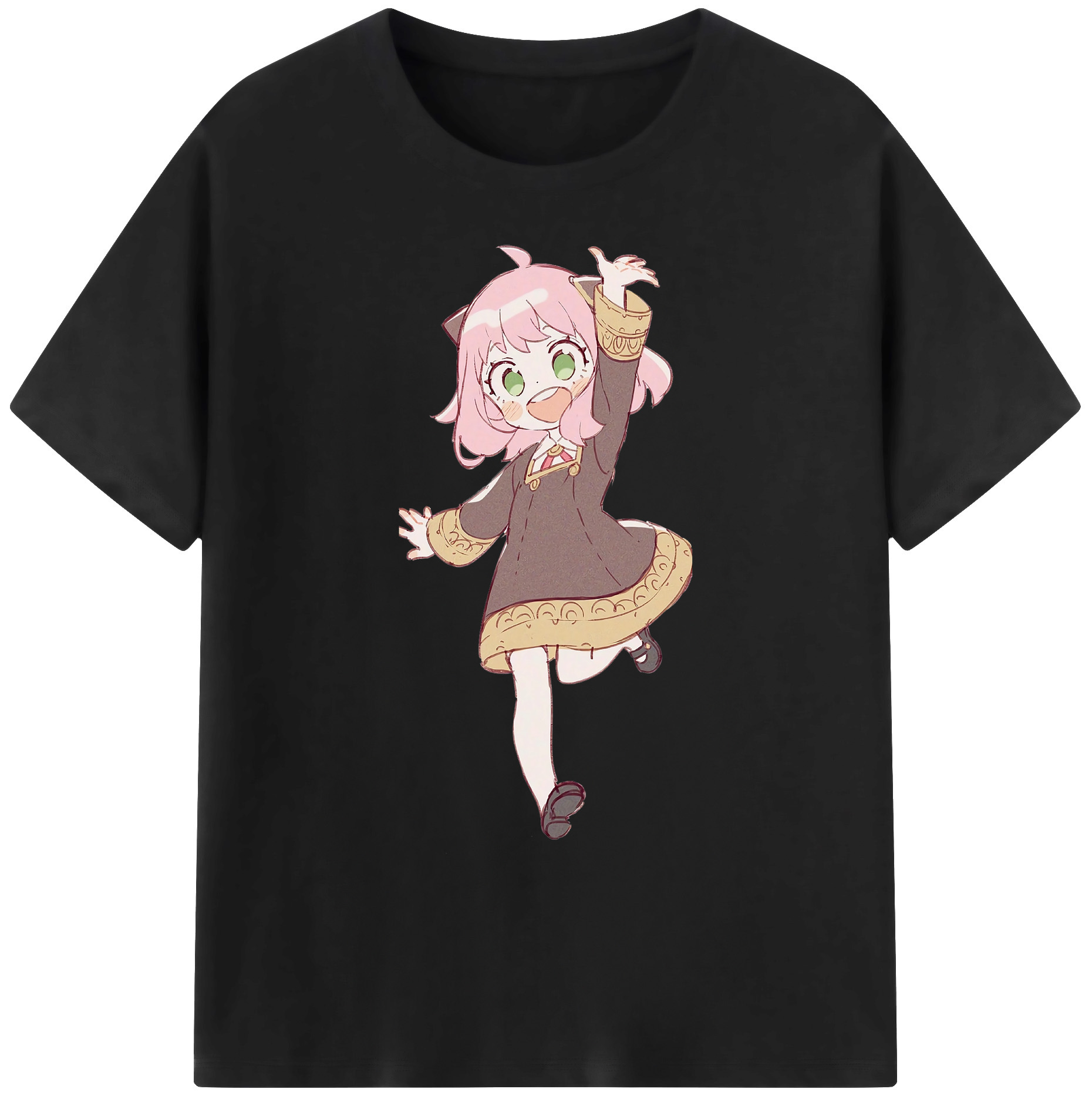 （画像用） SPY×FAMILY间谍家家酒 綿100％ メンズ半袖Tシャツ｜肌触りやわらか＆通気性