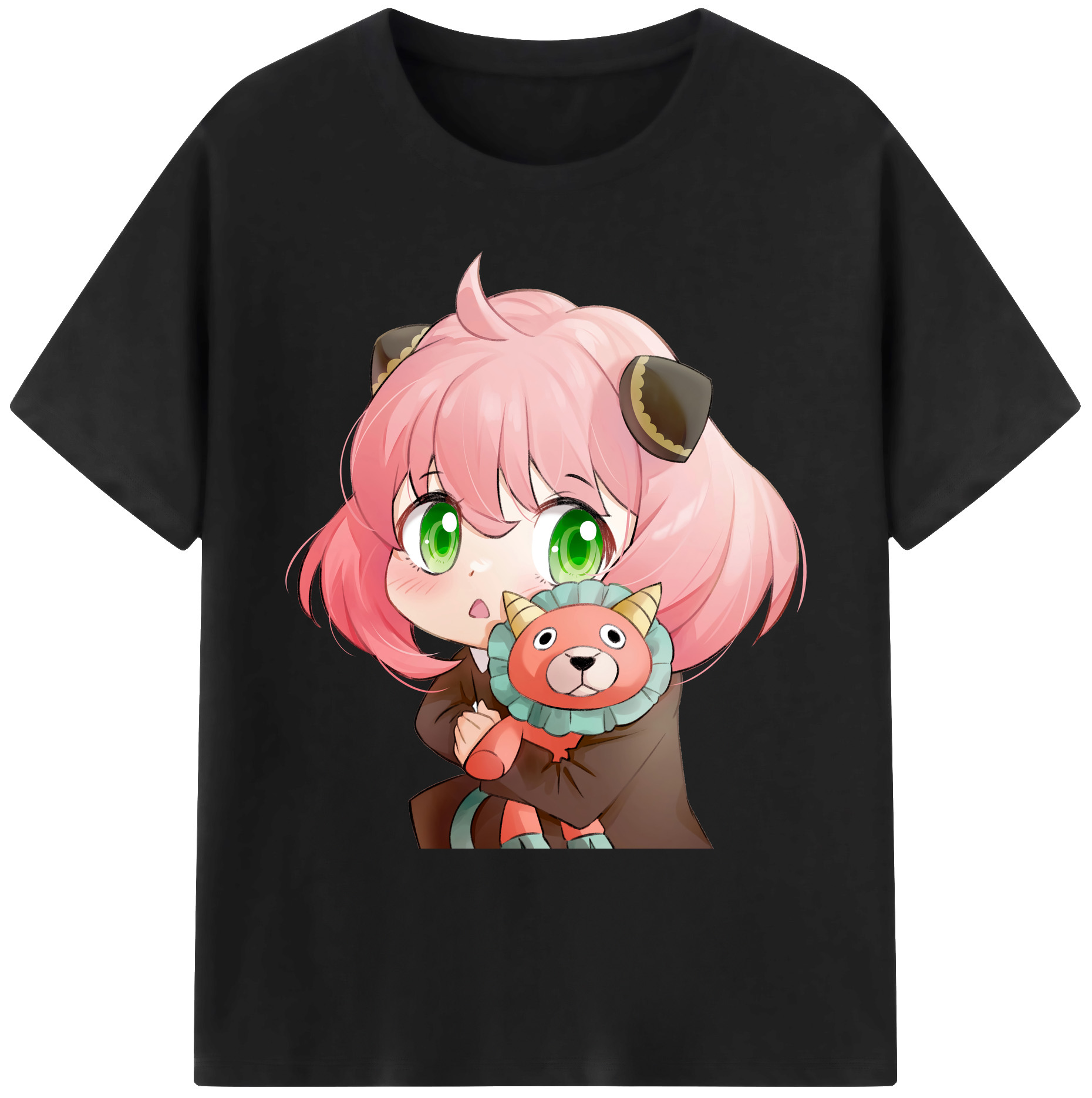 （画像用） SPY×FAMILY间谍家家酒 綿100％ メンズ半袖Tシャツ｜肌触りやわらか＆通気性