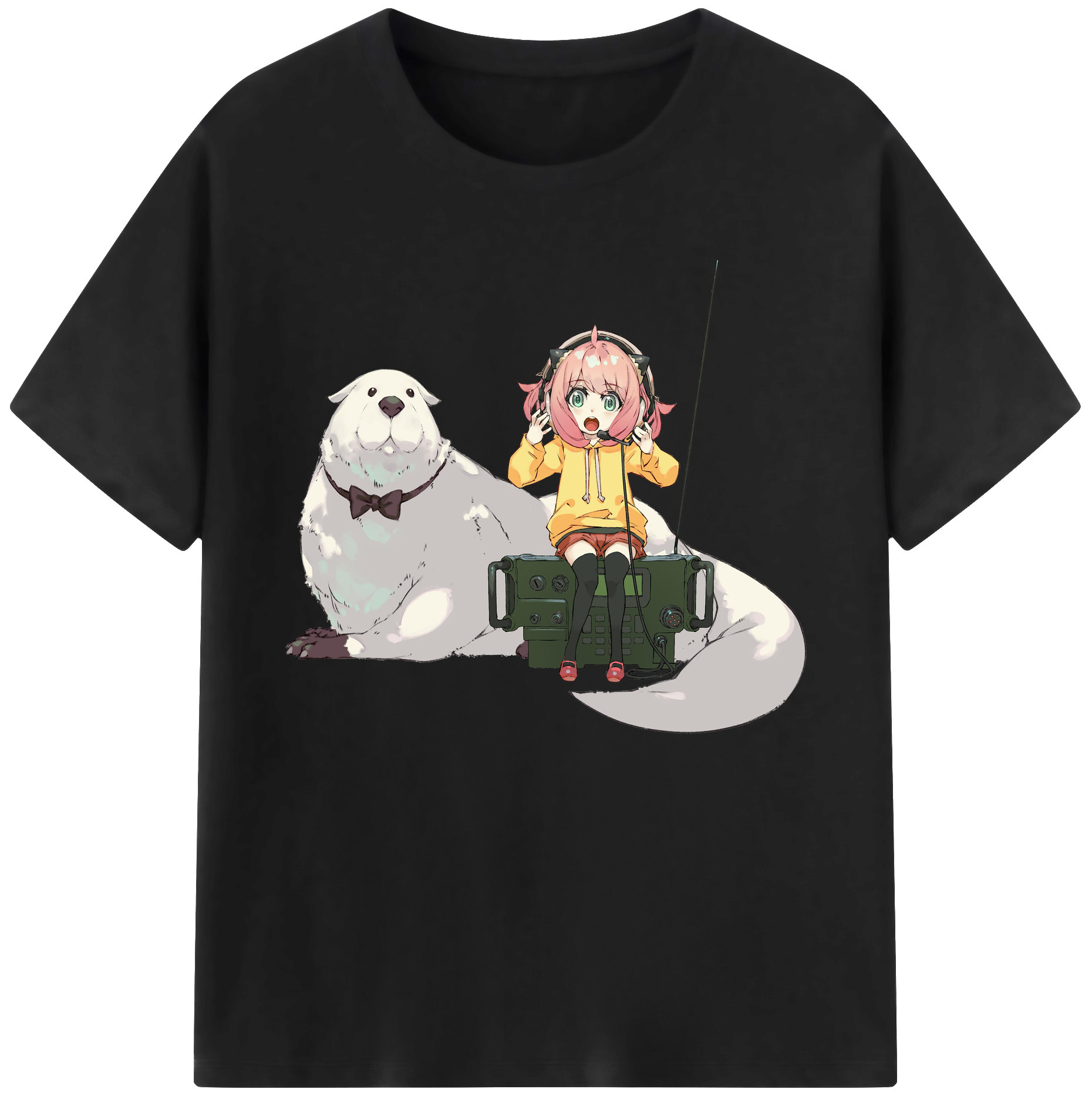 （画像用） SPY×FAMILY间谍家家酒 綿100％ メンズ半袖Tシャツ｜肌触りやわらか＆通気性