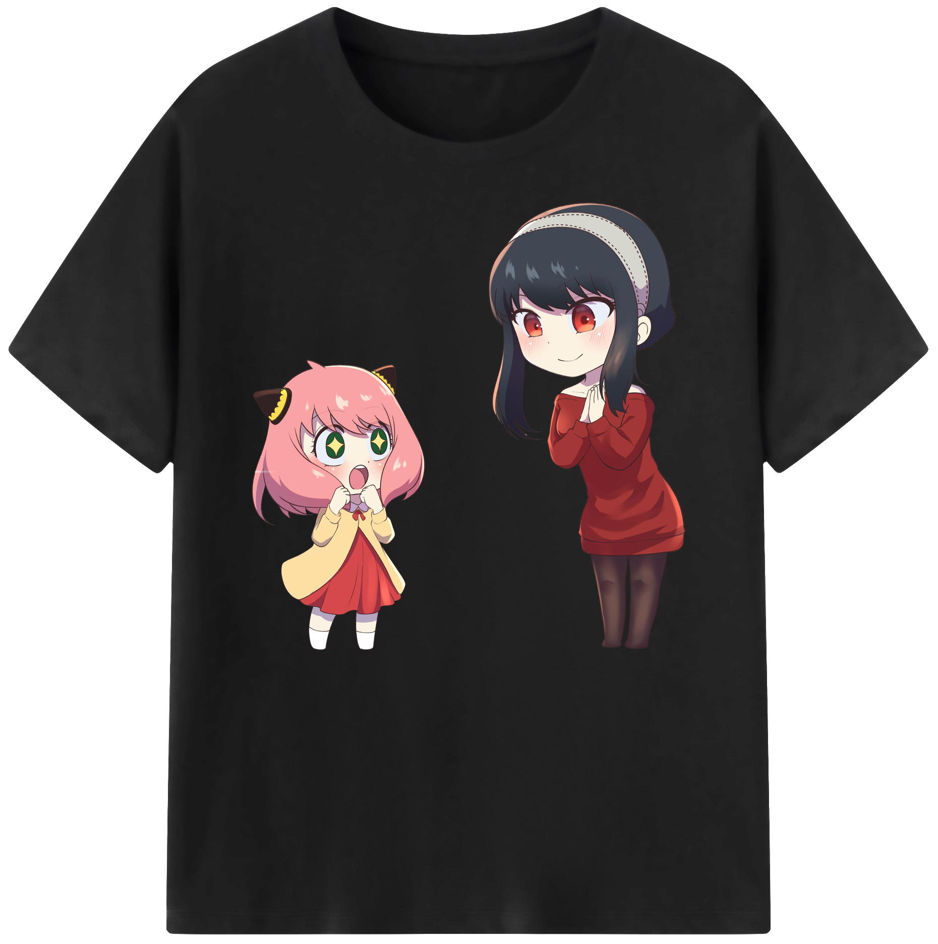 （画像用） SPY×FAMILY间谍家家酒 綿100％ メンズ半袖Tシャツ｜肌触りやわらか＆通気性