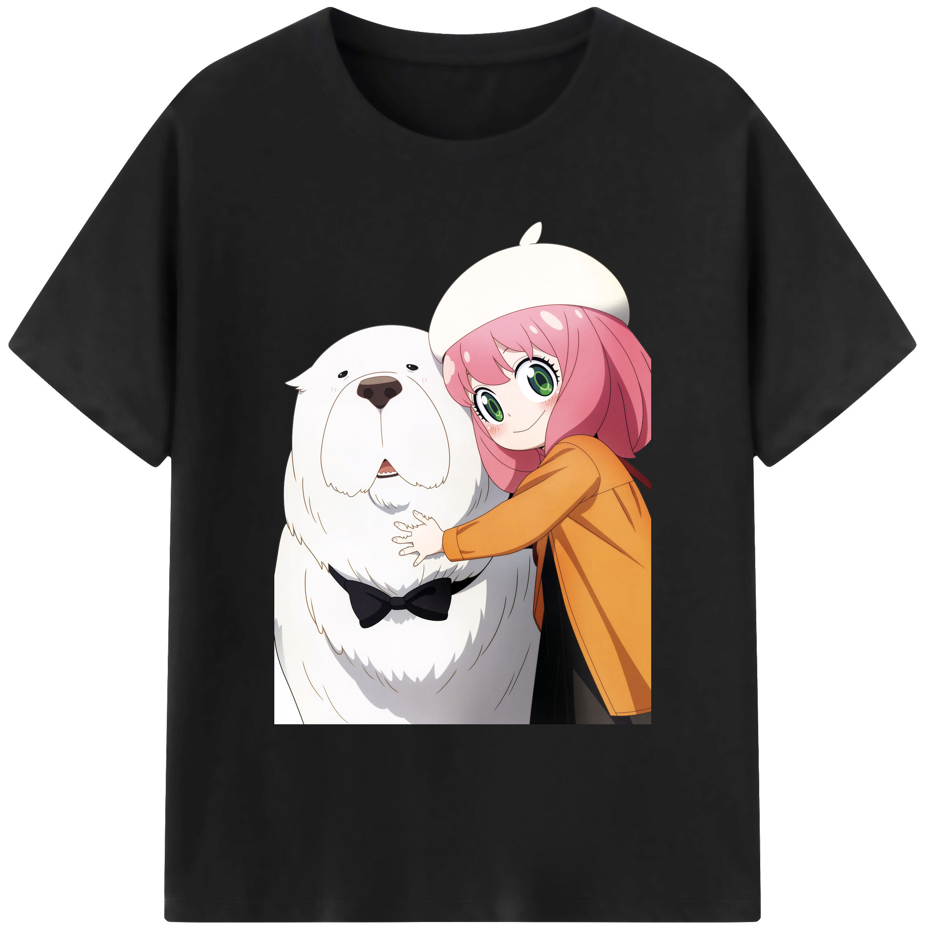 （画像用） SPY×FAMILY间谍家家酒 綿100％ メンズ半袖Tシャツ｜肌触りやわらか＆通気性