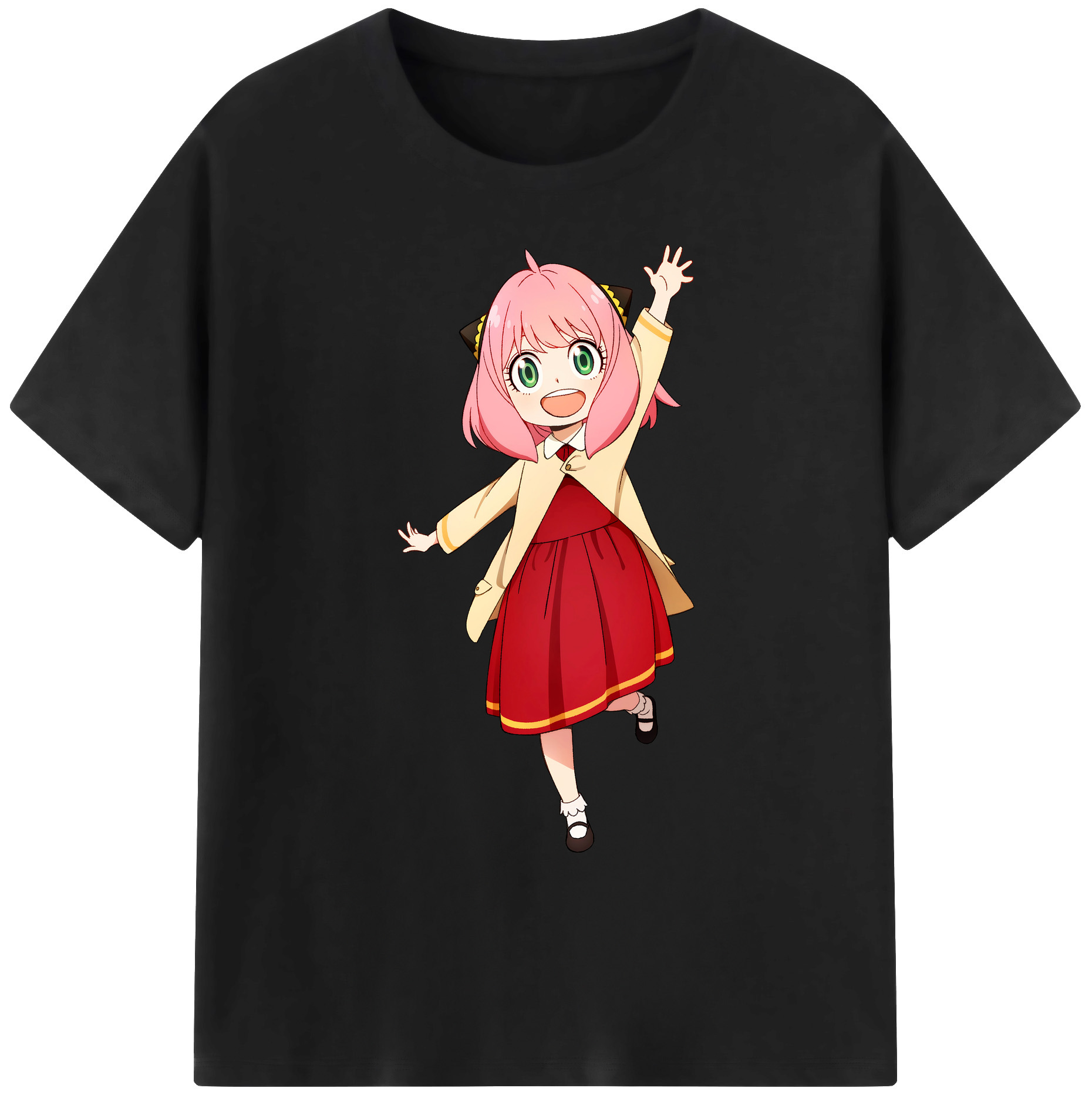 （画像用） SPY×FAMILY间谍家家酒 綿100％ メンズ半袖Tシャツ｜肌触りやわらか＆通気性