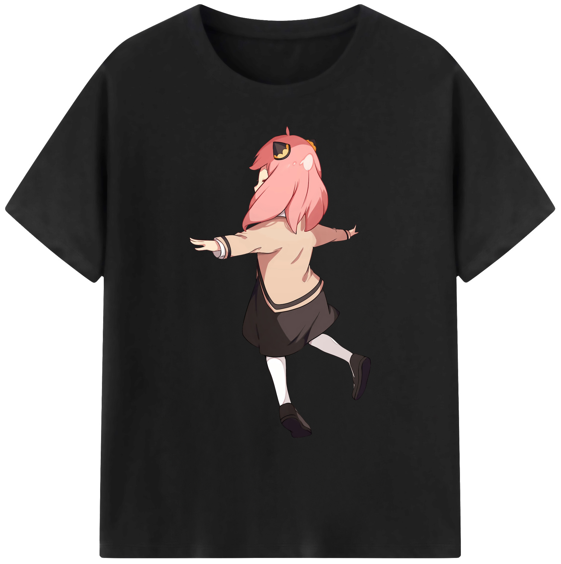 （画像用） SPY×FAMILY间谍家家酒 綿100％ メンズ半袖Tシャツ｜肌触りやわらか＆通気性