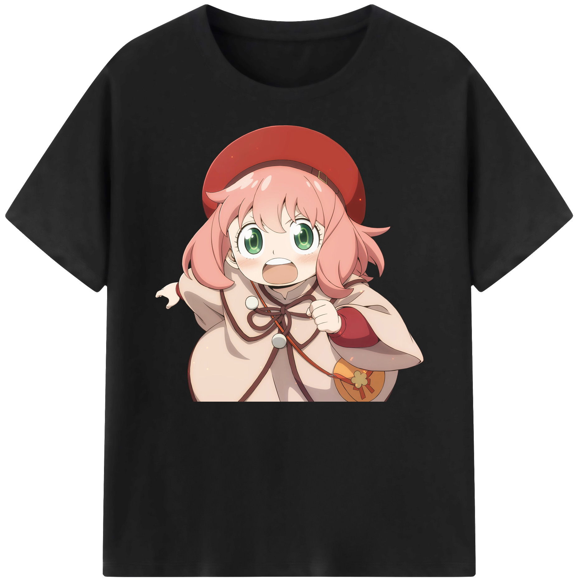 （画像用） SPY×FAMILY间谍家家酒 綿100％ メンズ半袖Tシャツ｜肌触りやわらか＆通気性