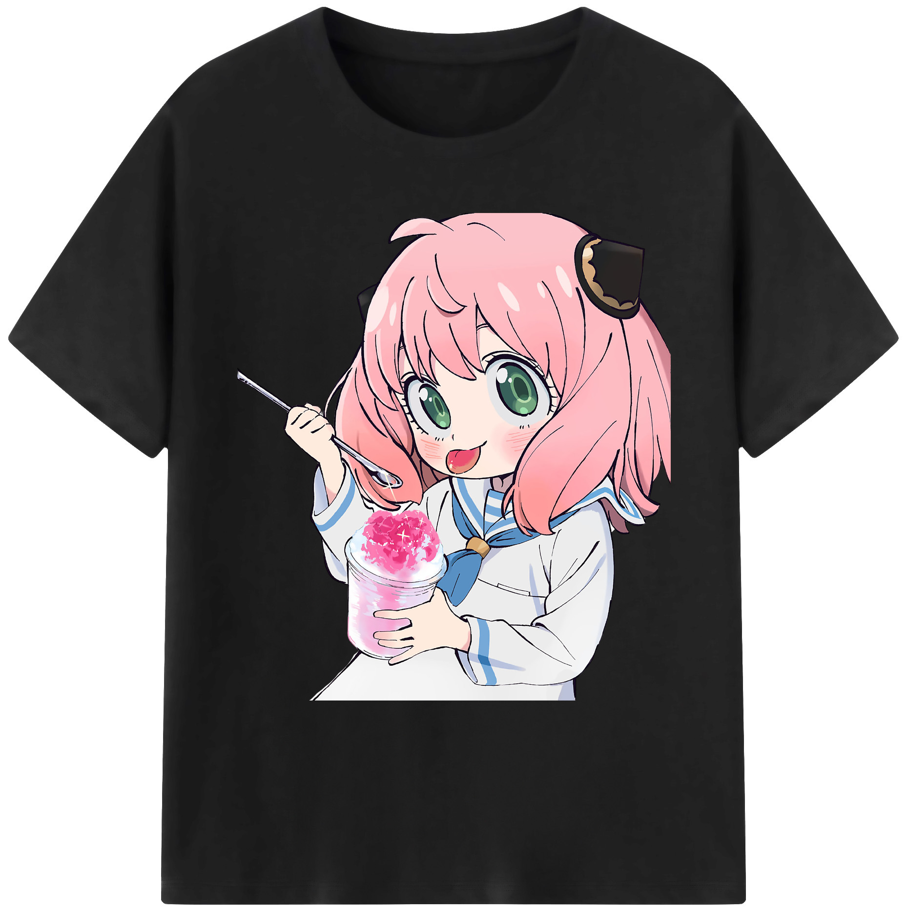 （画像用） SPY×FAMILY间谍家家酒 綿100％ メンズ半袖Tシャツ｜肌触りやわらか＆通気性