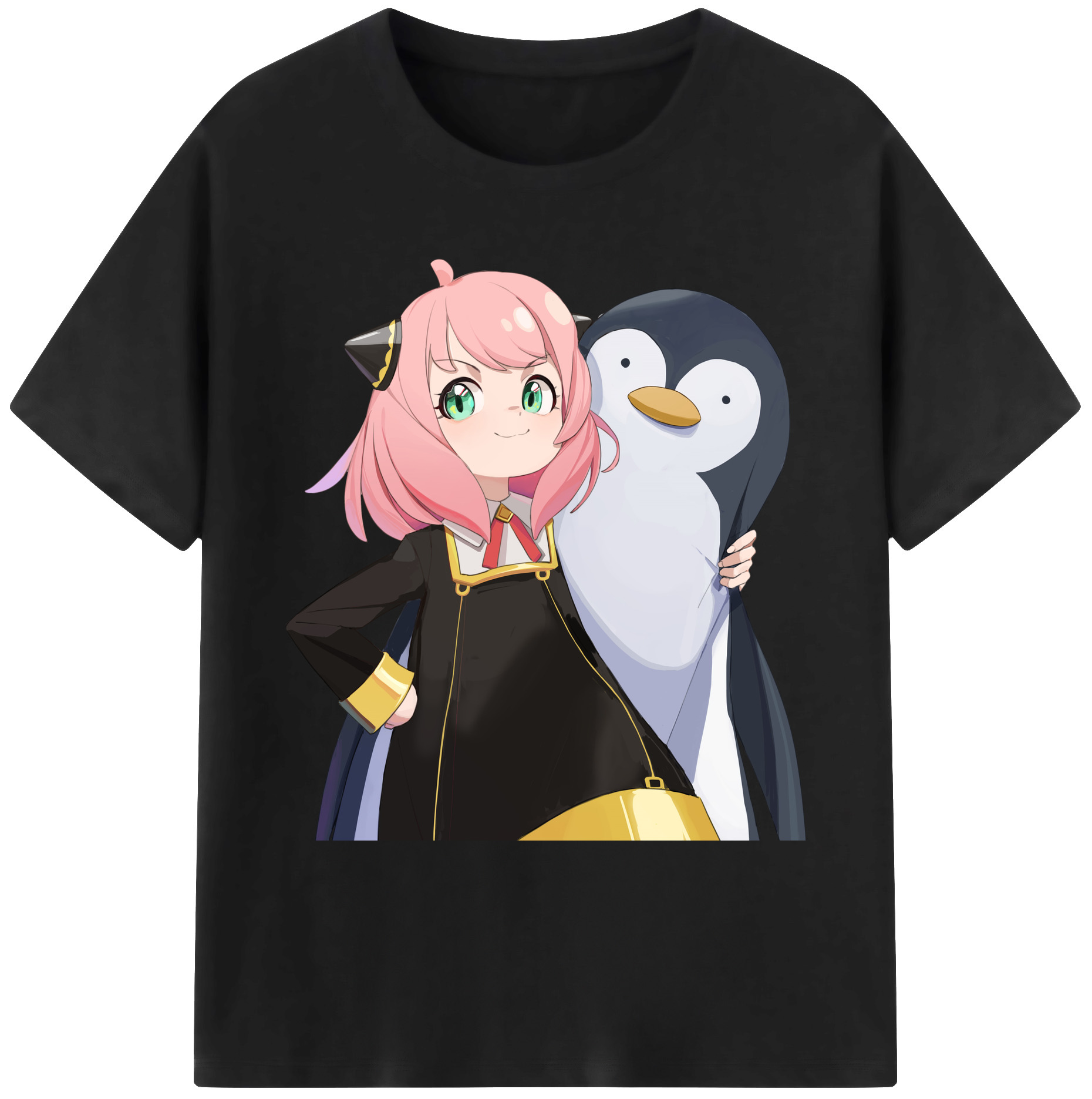 （画像用） SPY×FAMILY间谍家家酒 綿100％ メンズ半袖Tシャツ｜肌触りやわらか＆通気性