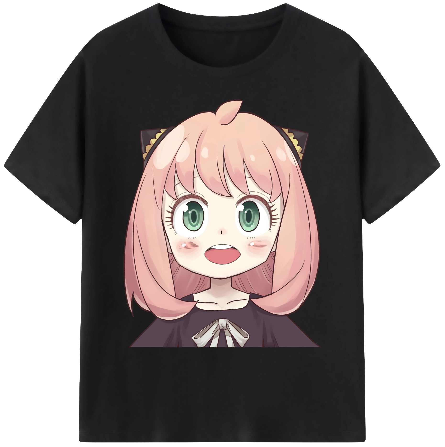 （画像用） SPY×FAMILY间谍家家酒 綿100％ メンズ半袖Tシャツ｜肌触りやわらか＆通気性