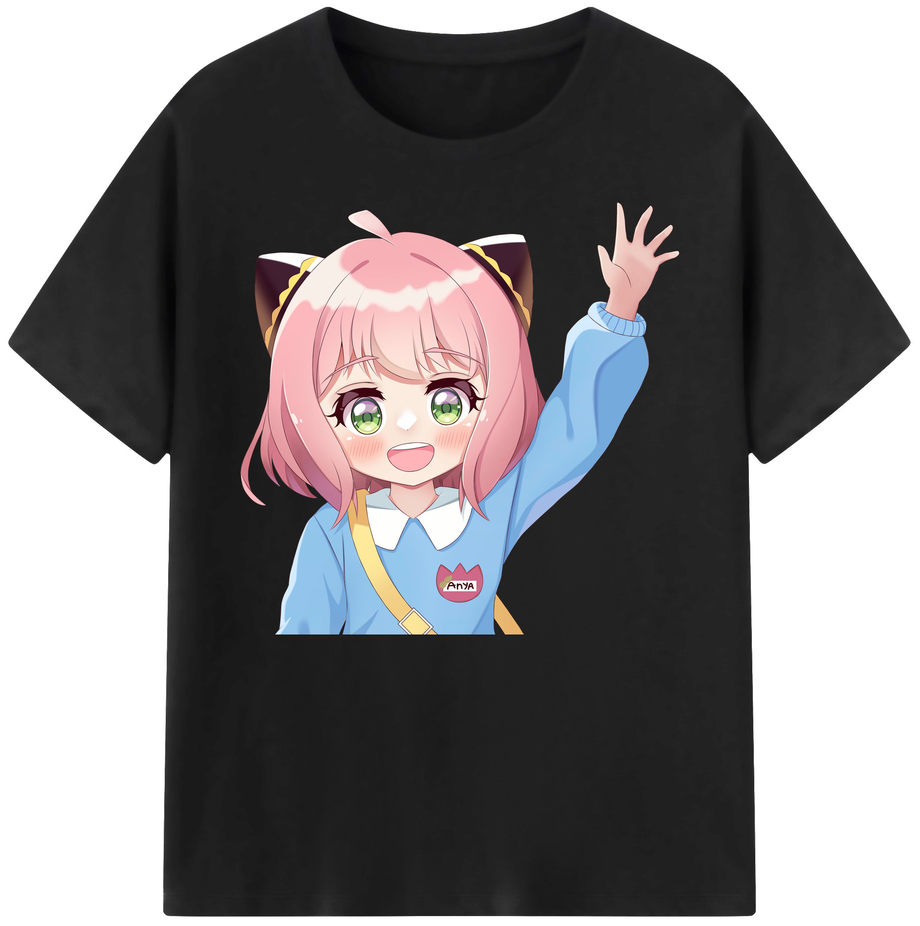 （画像用） SPY×FAMILY间谍家家酒 綿100％ メンズ半袖Tシャツ｜肌触りやわらか＆通気性
