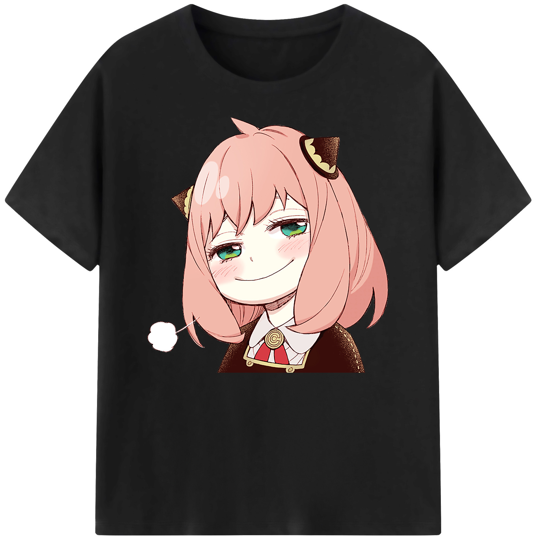 （画像用） SPY×FAMILY间谍家家酒 綿100％ メンズ半袖Tシャツ｜肌触りやわらか＆通気性