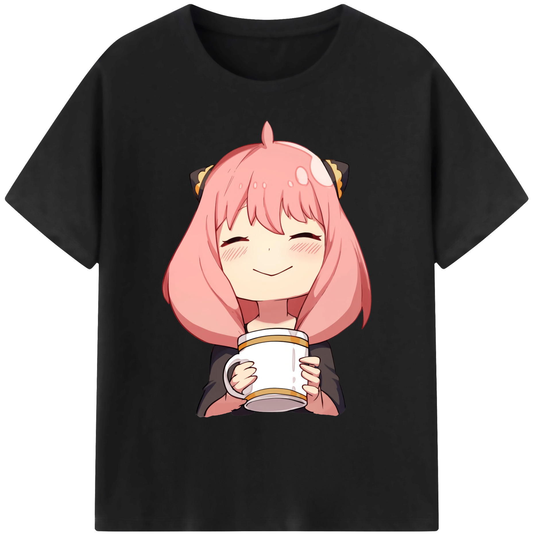 （画像用） SPY×FAMILY间谍家家酒 綿100％ メンズ半袖Tシャツ｜肌触りやわらか＆通気性
