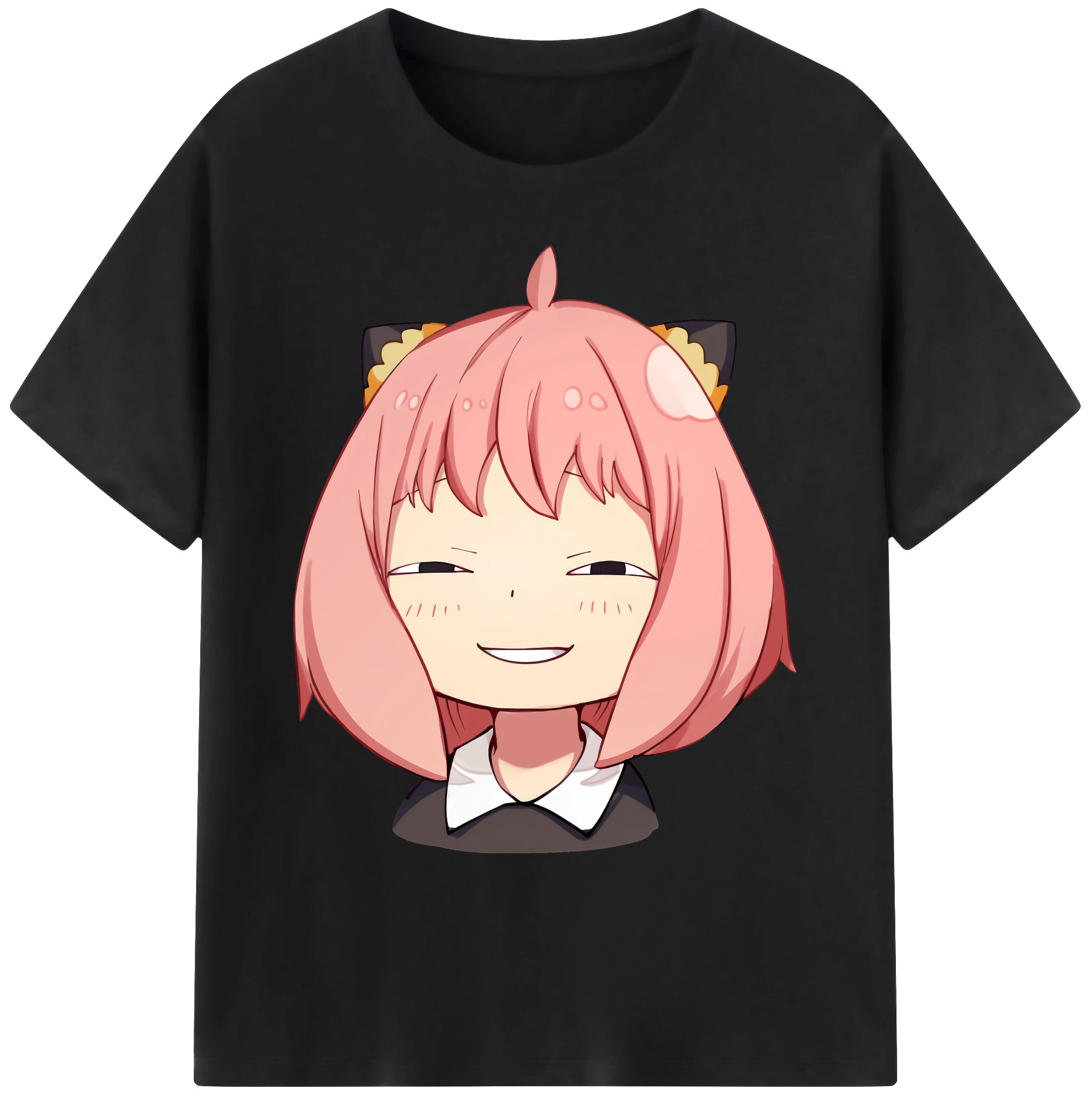 （画像用） SPY×FAMILY间谍家家酒 綿100％ メンズ半袖Tシャツ｜肌触りやわらか＆通気性