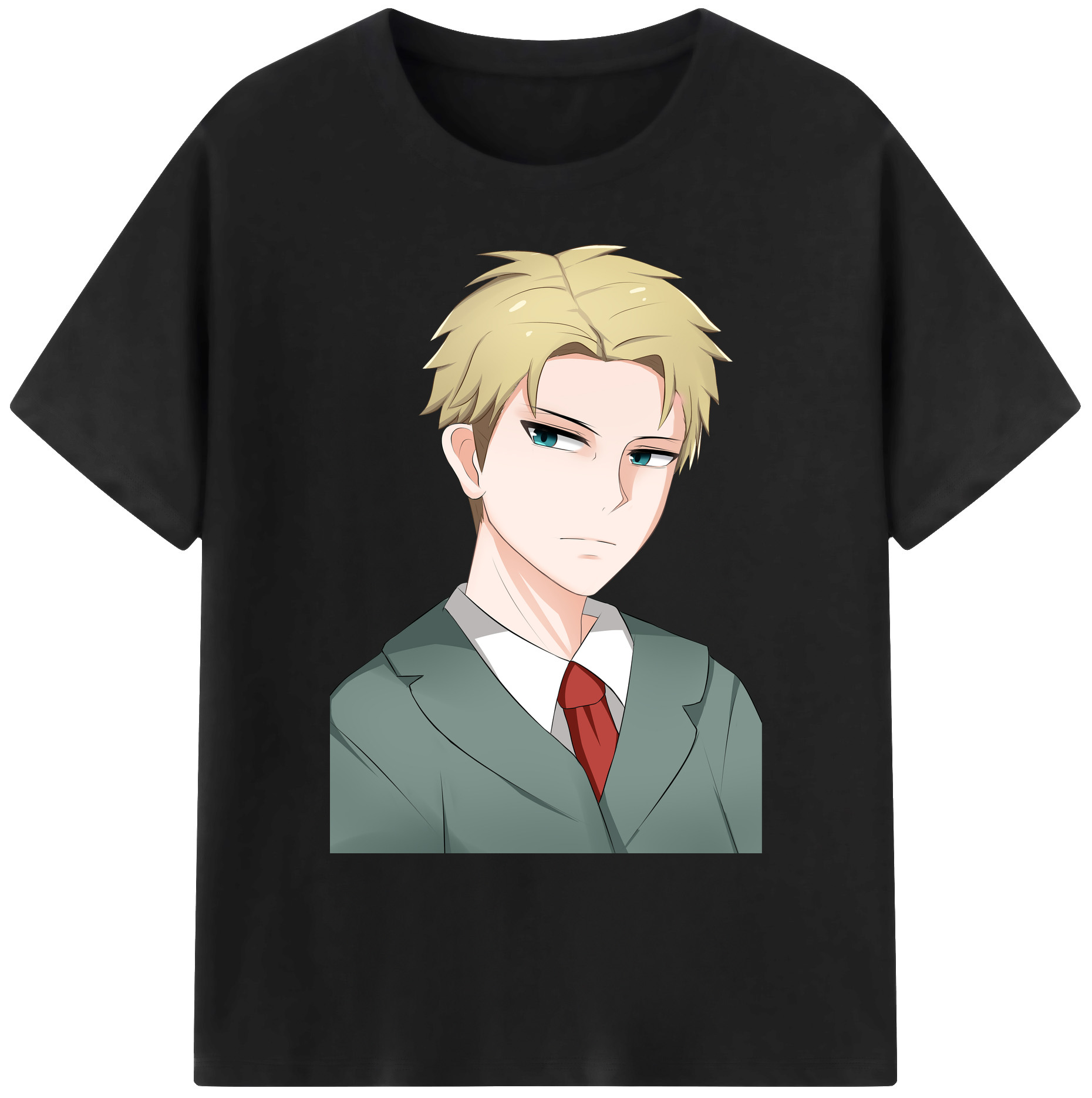 （画像用） SPY×FAMILY间谍家家酒 綿100％ メンズ半袖Tシャツ｜肌触りやわらか＆通気性