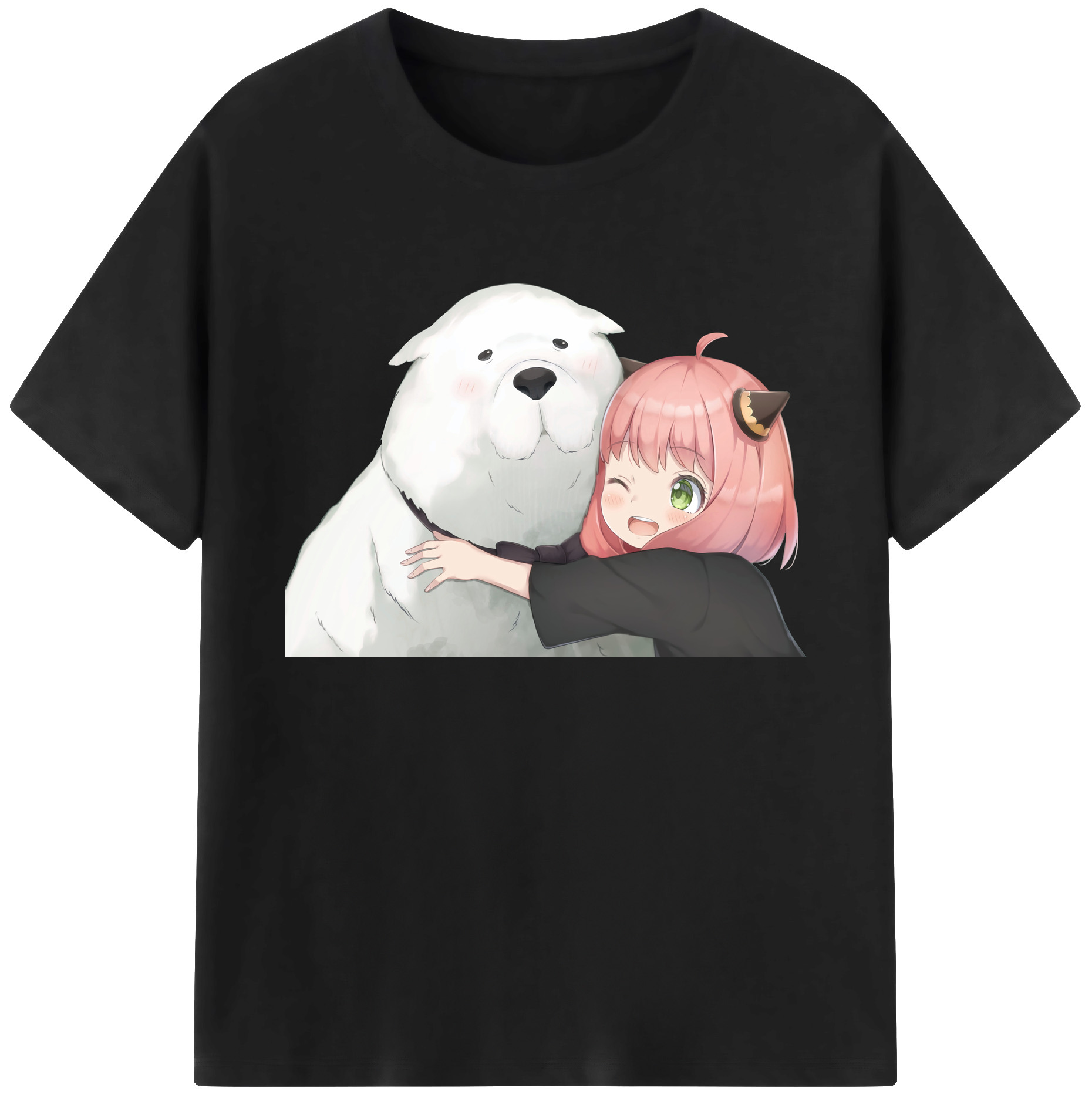 （画像用） SPY×FAMILY间谍家家酒 綿100％ メンズ半袖Tシャツ｜肌触りやわらか＆通気性