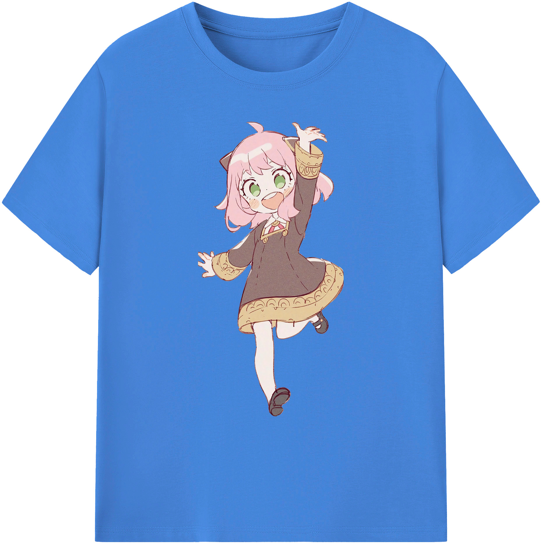 （画像用） SPY×FAMILY间谍家家酒 綿100％ メンズ半袖Tシャツ｜肌触りやわらか＆通気性