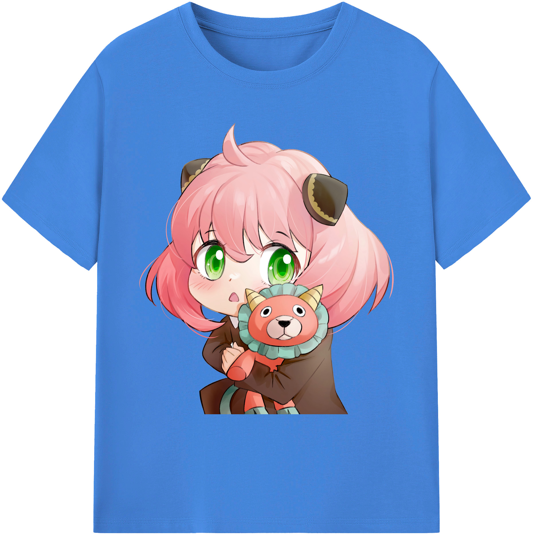（画像用） SPY×FAMILY间谍家家酒 綿100％ メンズ半袖Tシャツ｜肌触りやわらか＆通気性