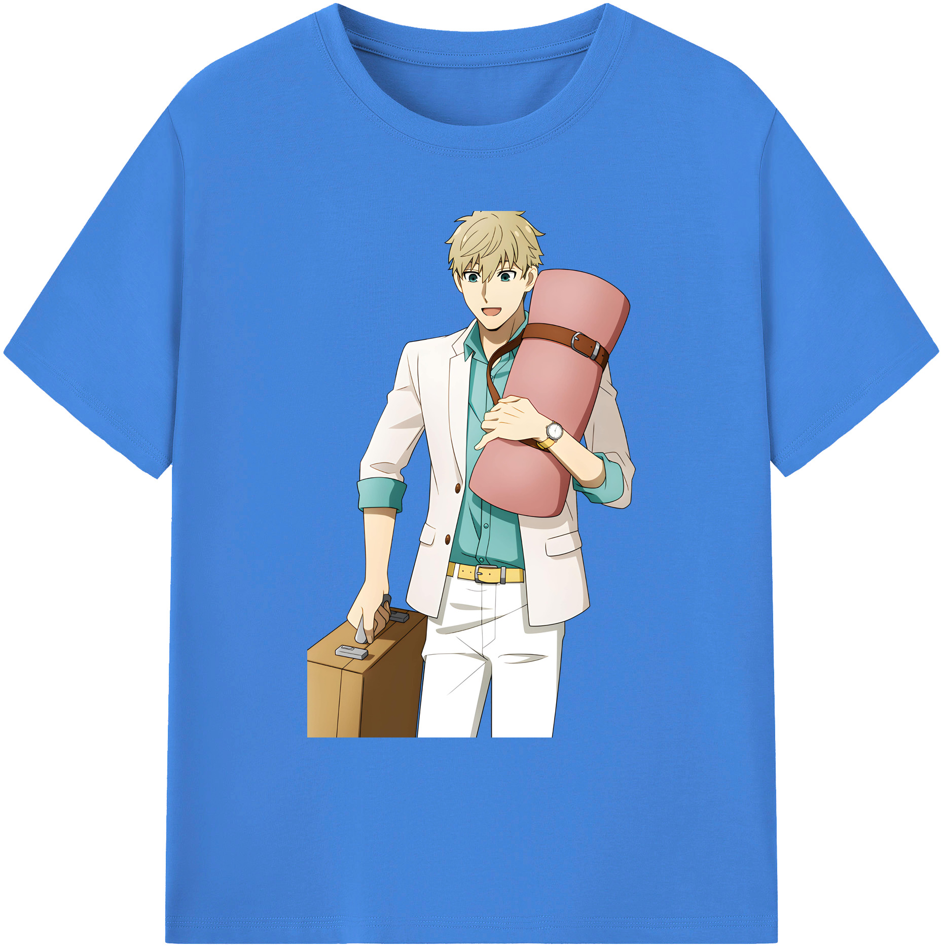 （画像用） SPY×FAMILY间谍家家酒 綿100％ メンズ半袖Tシャツ｜肌触りやわらか＆通気性