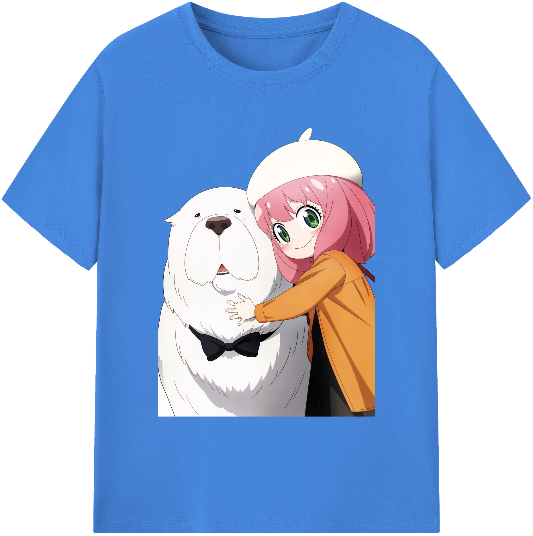 （画像用） SPY×FAMILY间谍家家酒 綿100％ メンズ半袖Tシャツ｜肌触りやわらか＆通気性