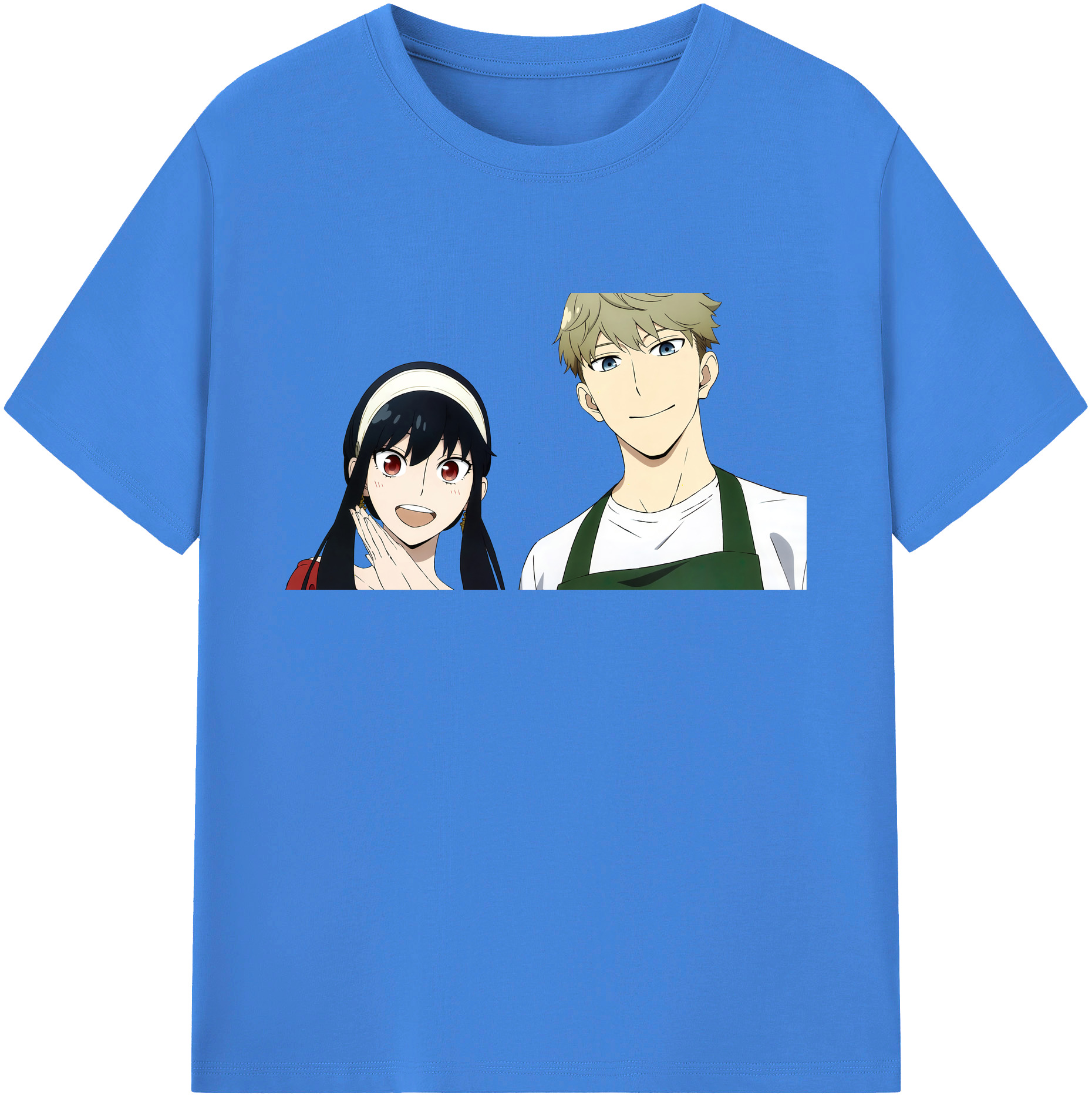 （画像用） SPY×FAMILY间谍家家酒 綿100％ メンズ半袖Tシャツ｜肌触りやわらか＆通気性