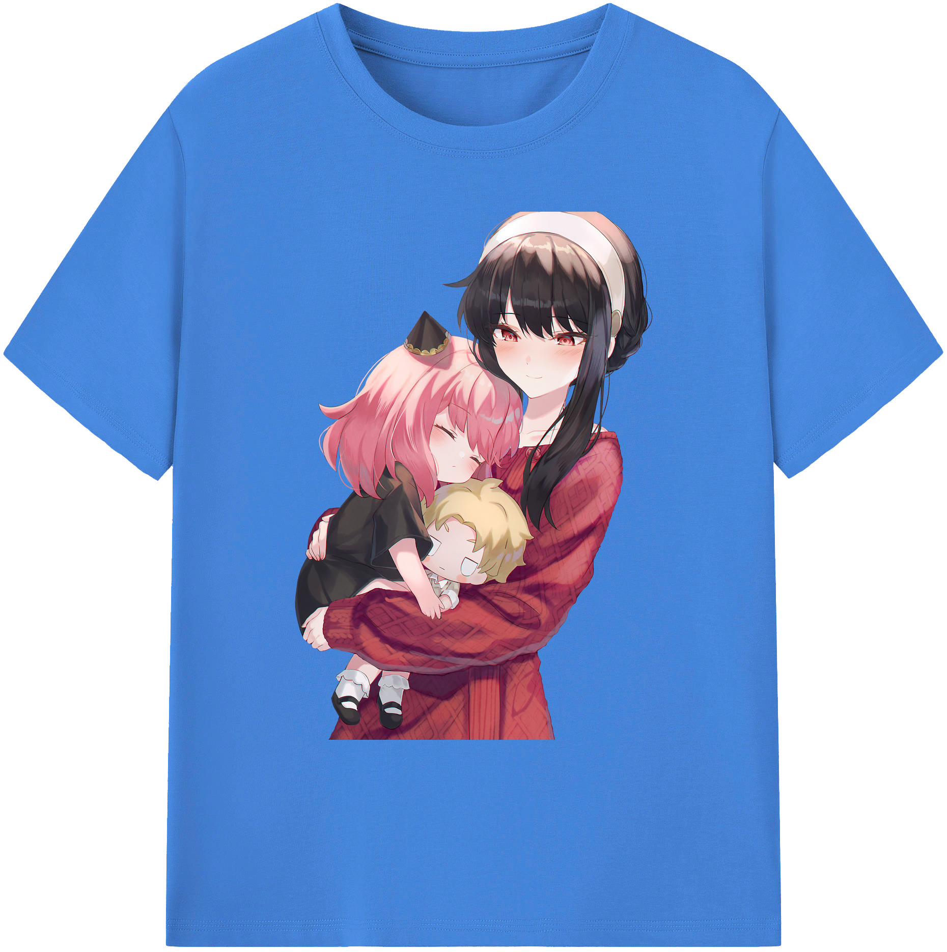 （画像用） SPY×FAMILY间谍家家酒 綿100％ メンズ半袖Tシャツ｜肌触りやわらか＆通気性