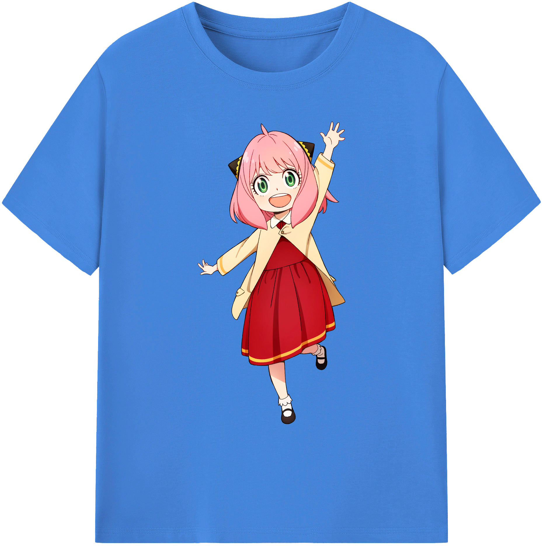 （画像用） SPY×FAMILY间谍家家酒 綿100％ メンズ半袖Tシャツ｜肌触りやわらか＆通気性