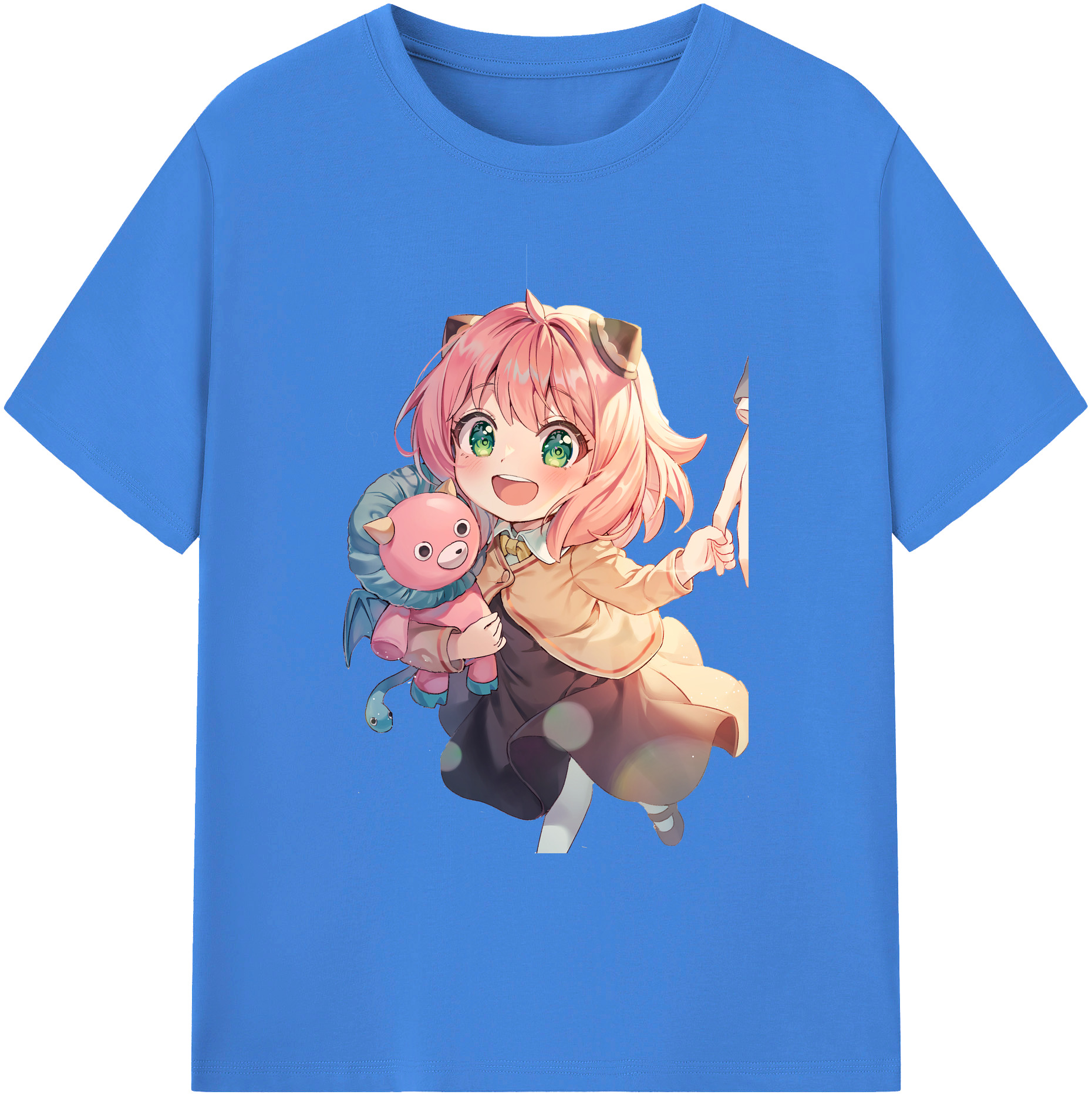 （画像用） SPY×FAMILY间谍家家酒 綿100％ メンズ半袖Tシャツ｜肌触りやわらか＆通気性
