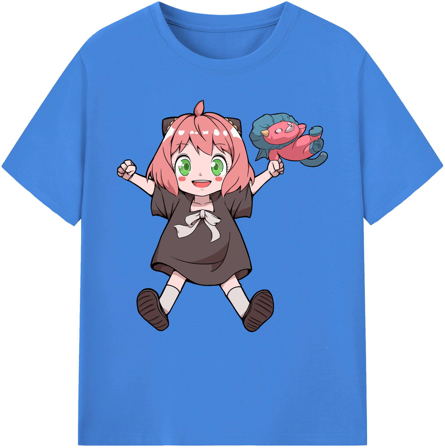 （画像用） SPY×FAMILY间谍家家酒 綿100％ メンズ半袖Tシャツ｜肌触りやわらか＆通気性