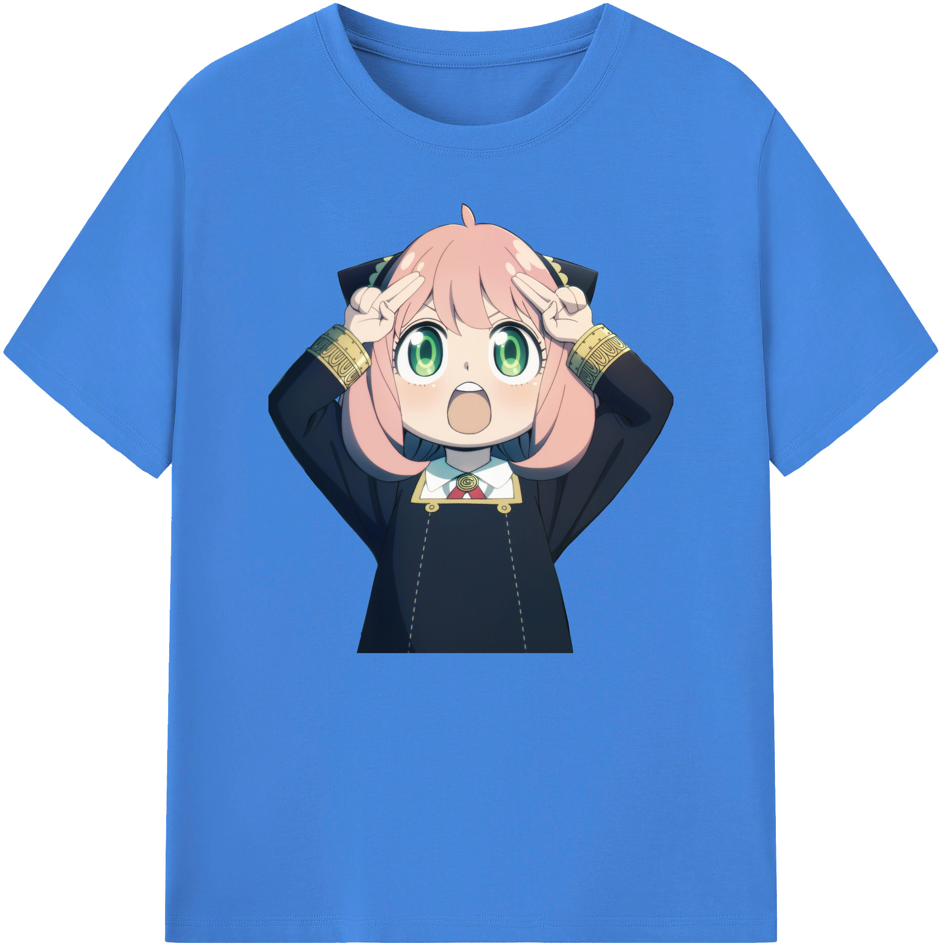 （画像用） SPY×FAMILY间谍家家酒 綿100％ メンズ半袖Tシャツ｜肌触りやわらか＆通気性