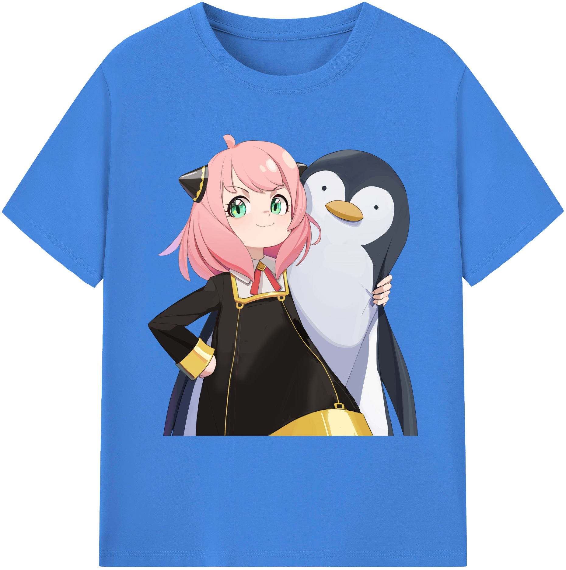 （画像用） SPY×FAMILY间谍家家酒 綿100％ メンズ半袖Tシャツ｜肌触りやわらか＆通気性