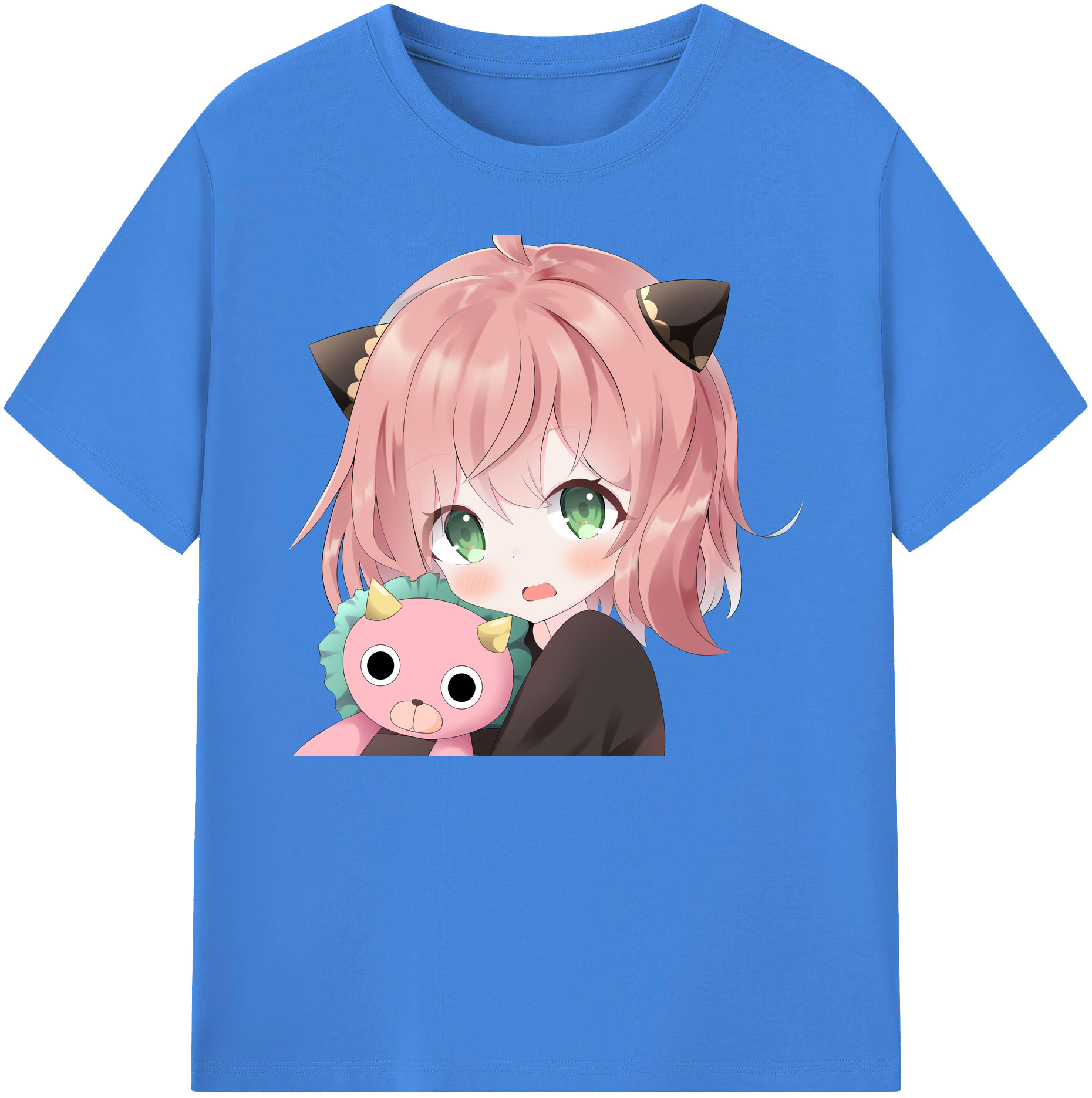 （画像用） SPY×FAMILY间谍家家酒 綿100％ メンズ半袖Tシャツ｜肌触りやわらか＆通気性
