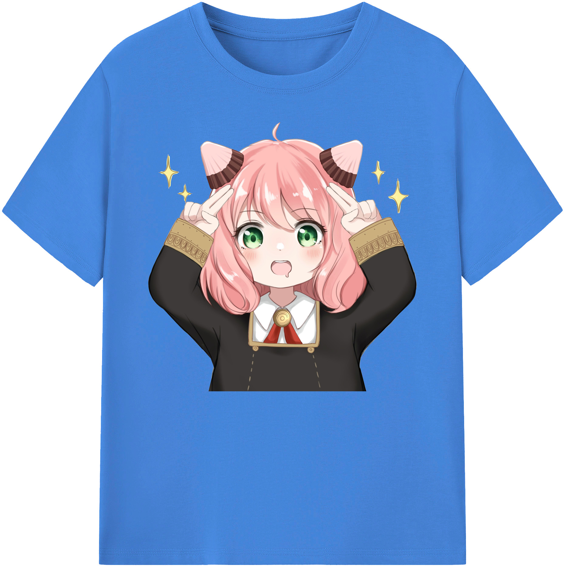 （画像用） SPY×FAMILY间谍家家酒 綿100％ メンズ半袖Tシャツ｜肌触りやわらか＆通気性