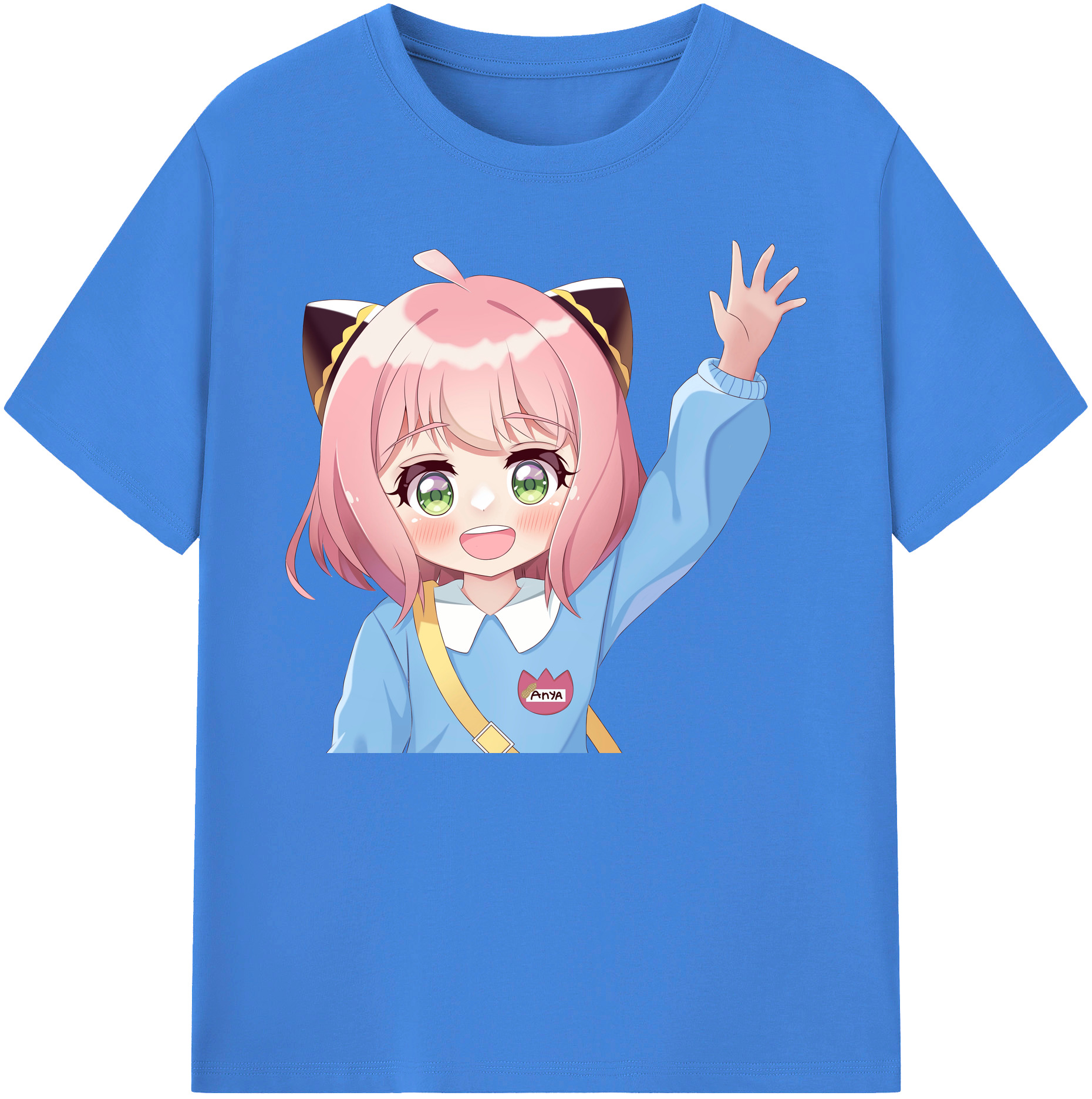 （画像用） SPY×FAMILY间谍家家酒 綿100％ メンズ半袖Tシャツ｜肌触りやわらか＆通気性
