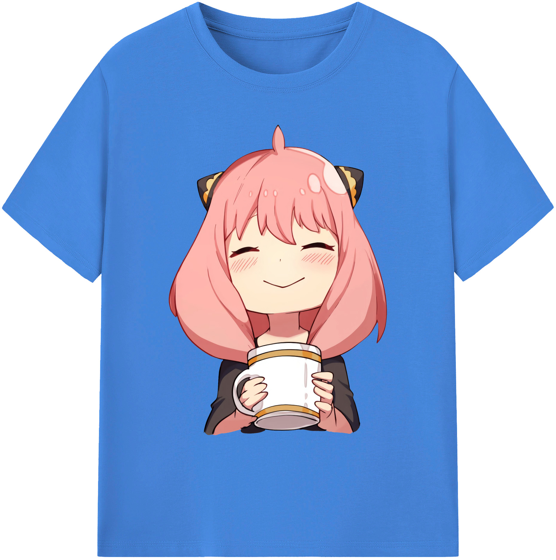 （画像用） SPY×FAMILY间谍家家酒 綿100％ メンズ半袖Tシャツ｜肌触りやわらか＆通気性