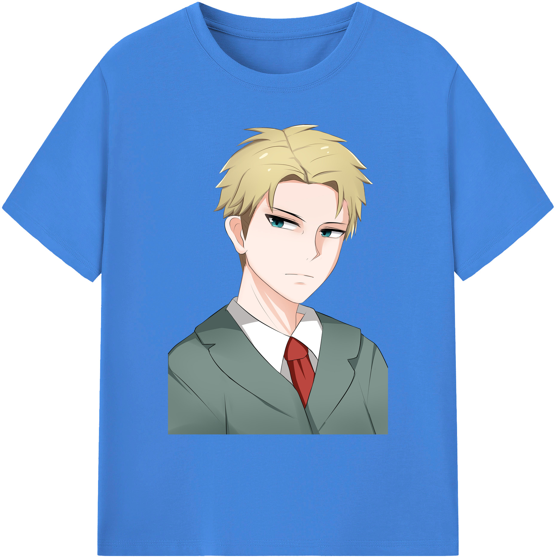 （画像用） SPY×FAMILY间谍家家酒 綿100％ メンズ半袖Tシャツ｜肌触りやわらか＆通気性