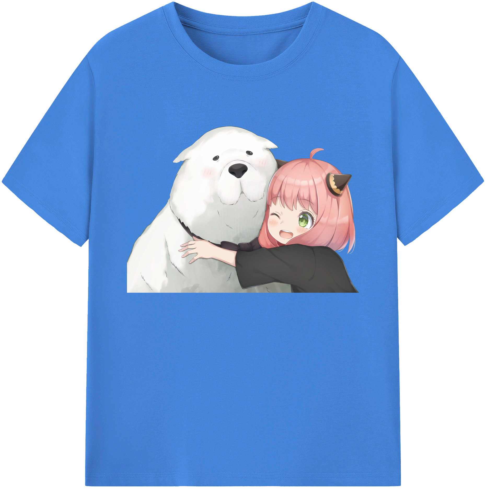 （画像用） SPY×FAMILY间谍家家酒 綿100％ メンズ半袖Tシャツ｜肌触りやわらか＆通気性