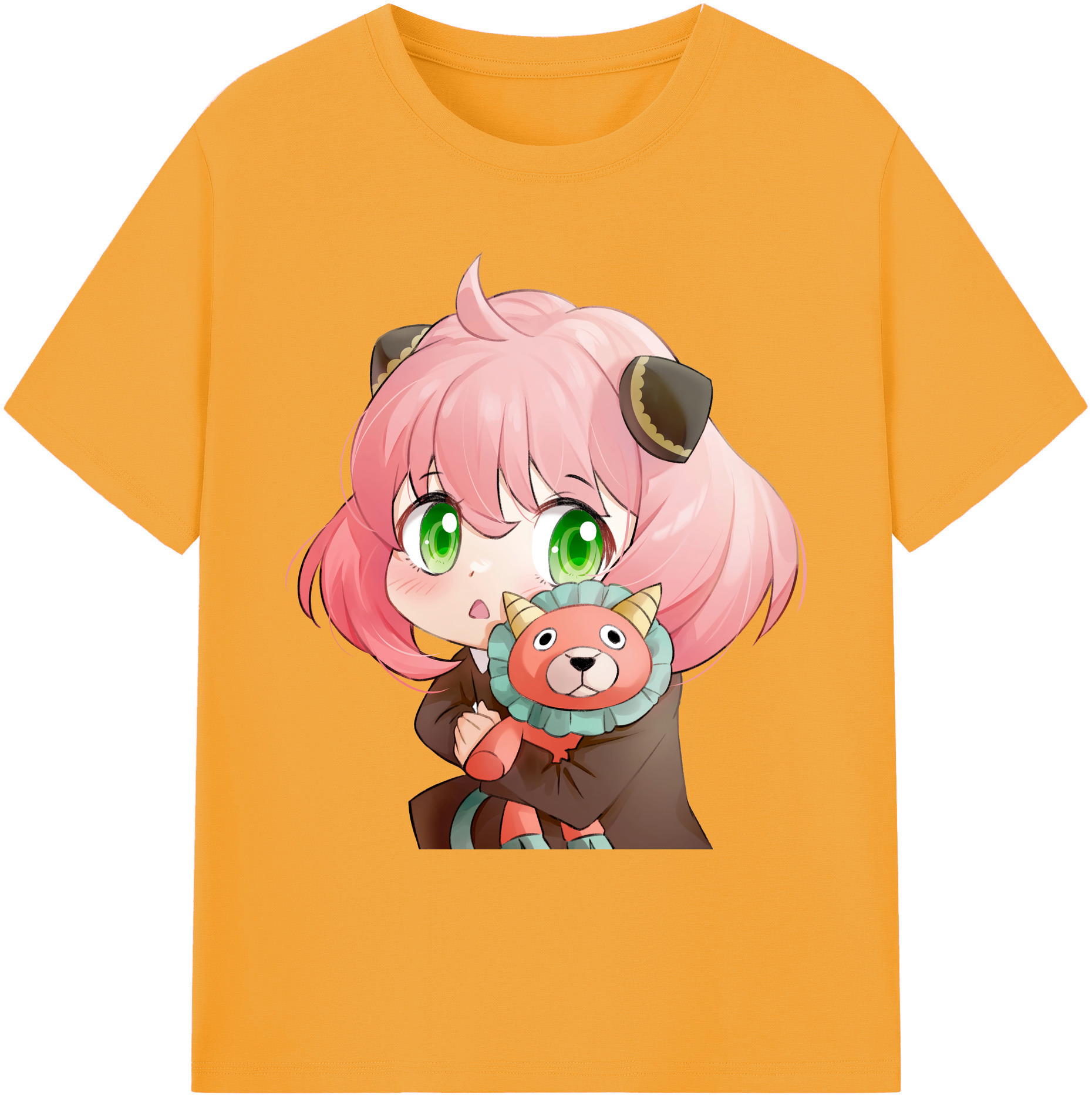 （画像用） SPY×FAMILY间谍家家酒 綿100％ メンズ半袖Tシャツ｜肌触りやわらか＆通気性