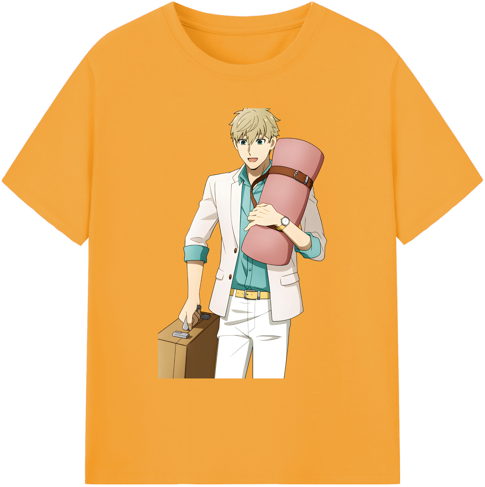 （画像用） SPY×FAMILY间谍家家酒 綿100％ メンズ半袖Tシャツ｜肌触りやわらか＆通気性