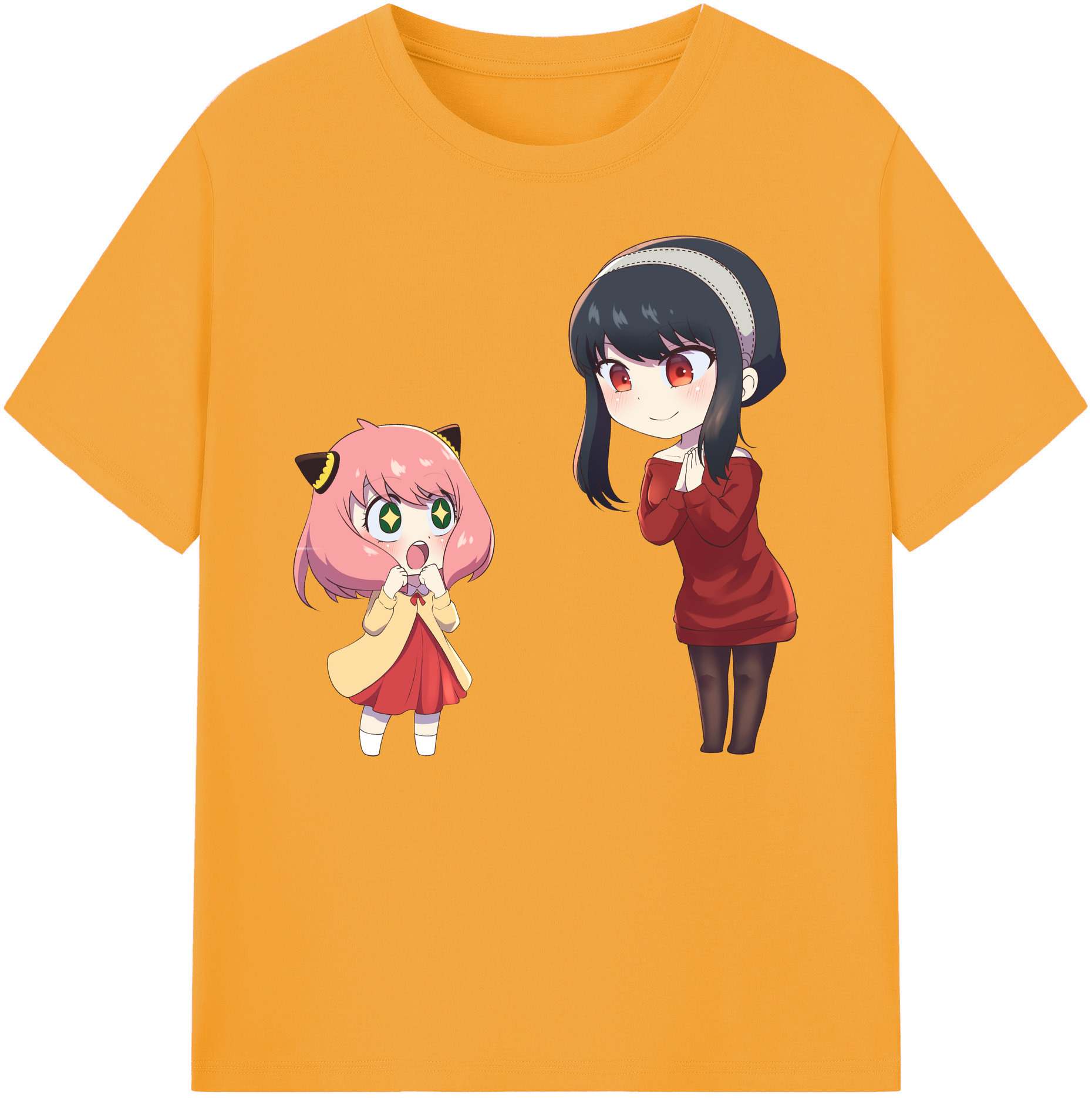（画像用） SPY×FAMILY间谍家家酒 綿100％ メンズ半袖Tシャツ｜肌触りやわらか＆通気性