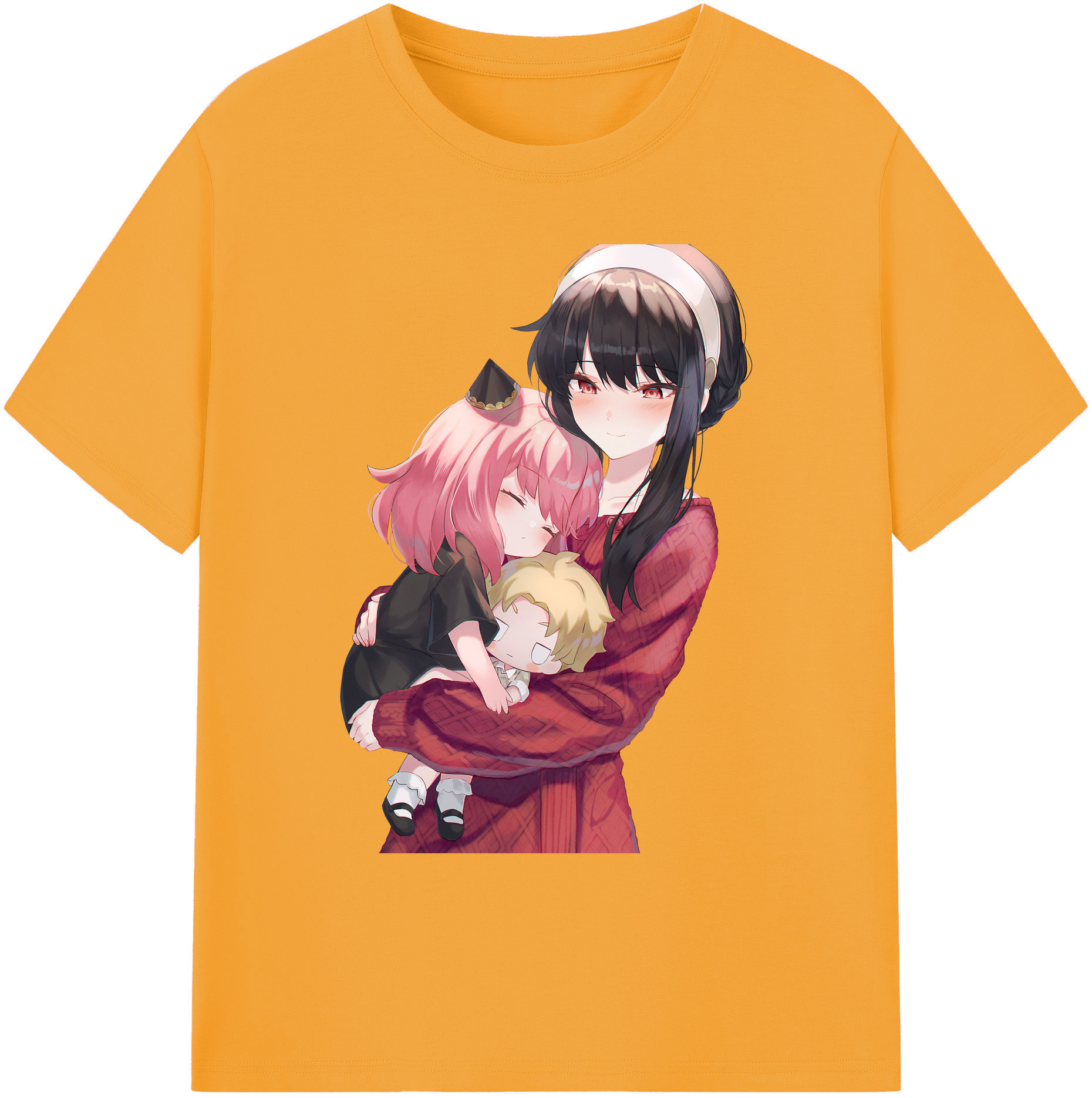（画像用） SPY×FAMILY间谍家家酒 綿100％ メンズ半袖Tシャツ｜肌触りやわらか＆通気性