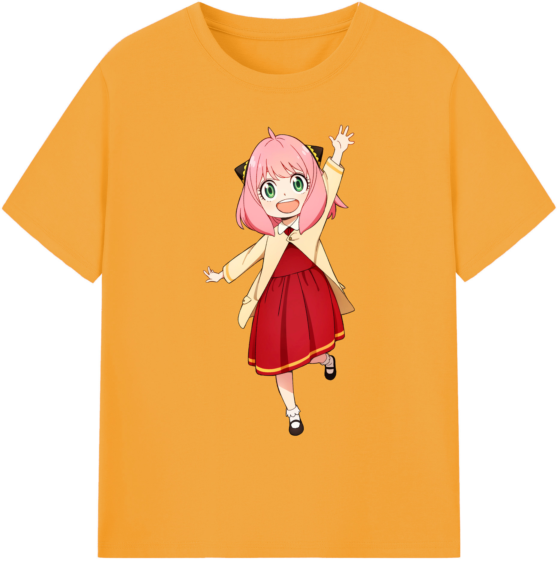 （画像用） SPY×FAMILY间谍家家酒 綿100％ メンズ半袖Tシャツ｜肌触りやわらか＆通気性