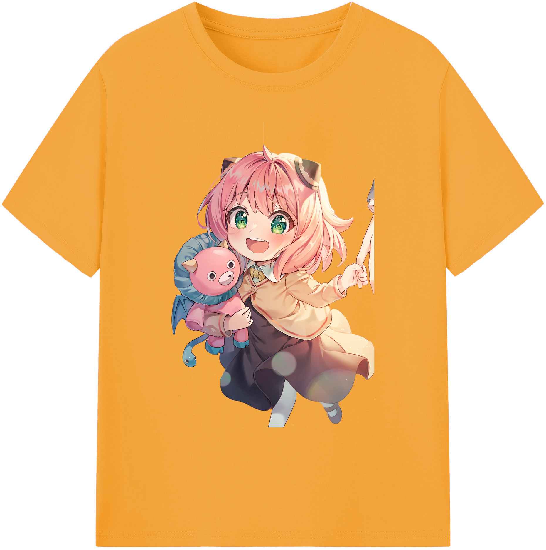 （画像用） SPY×FAMILY间谍家家酒 綿100％ メンズ半袖Tシャツ｜肌触りやわらか＆通気性
