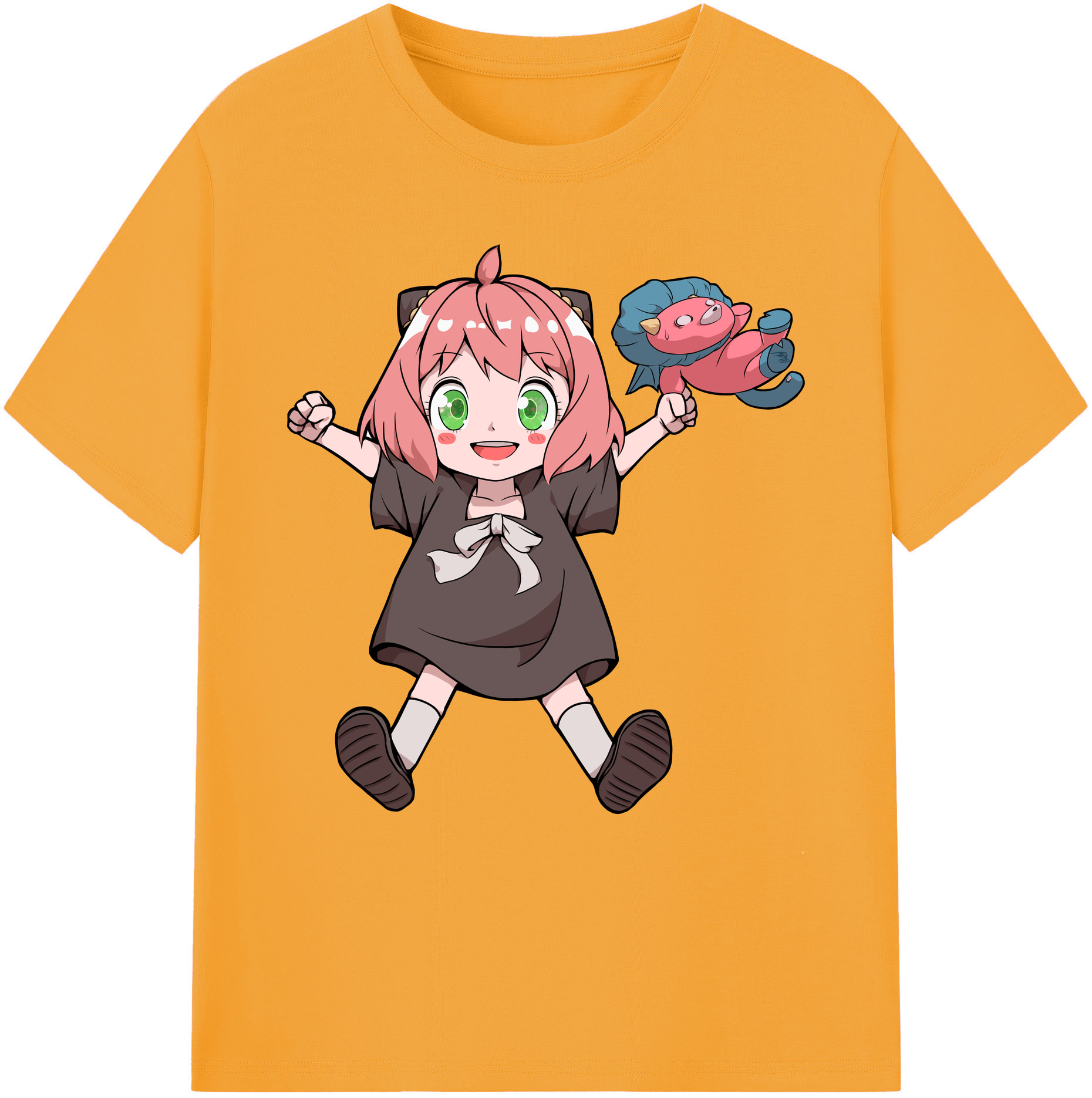 （画像用） SPY×FAMILY间谍家家酒 綿100％ メンズ半袖Tシャツ｜肌触りやわらか＆通気性