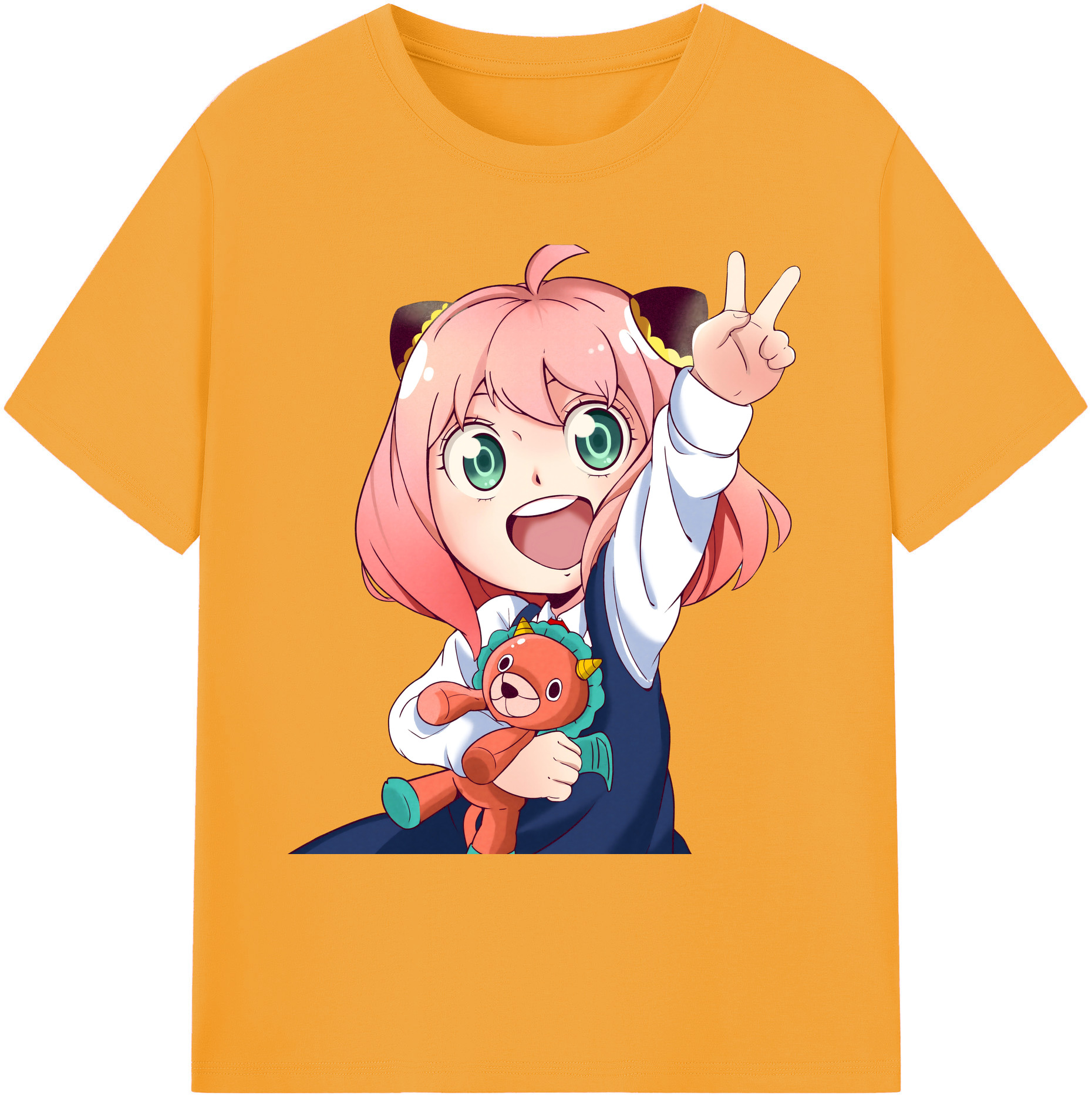 （画像用） SPY×FAMILY间谍家家酒 綿100％ メンズ半袖Tシャツ｜肌触りやわらか＆通気性