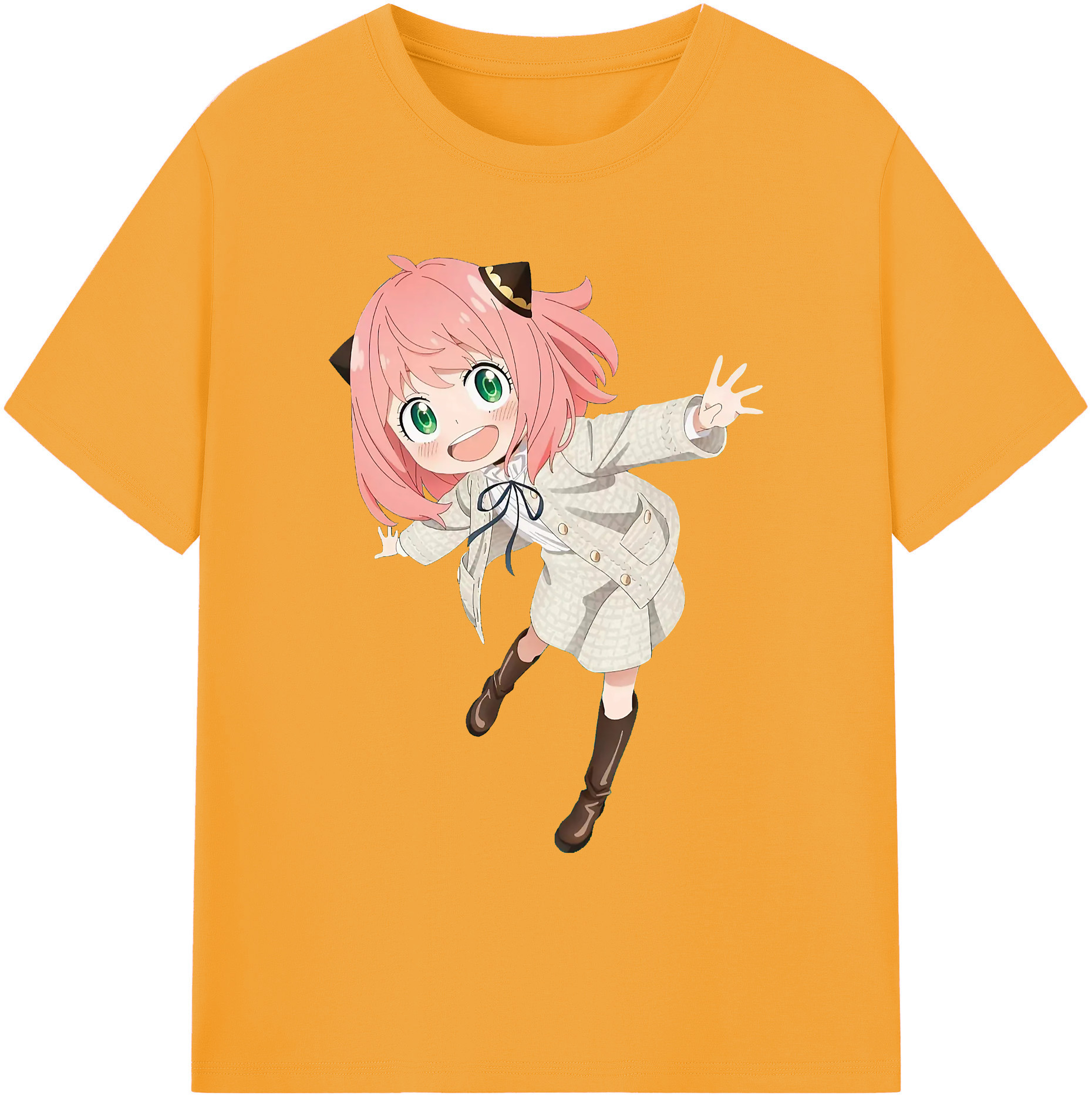 （画像用） SPY×FAMILY间谍家家酒 綿100％ メンズ半袖Tシャツ｜肌触りやわらか＆通気性