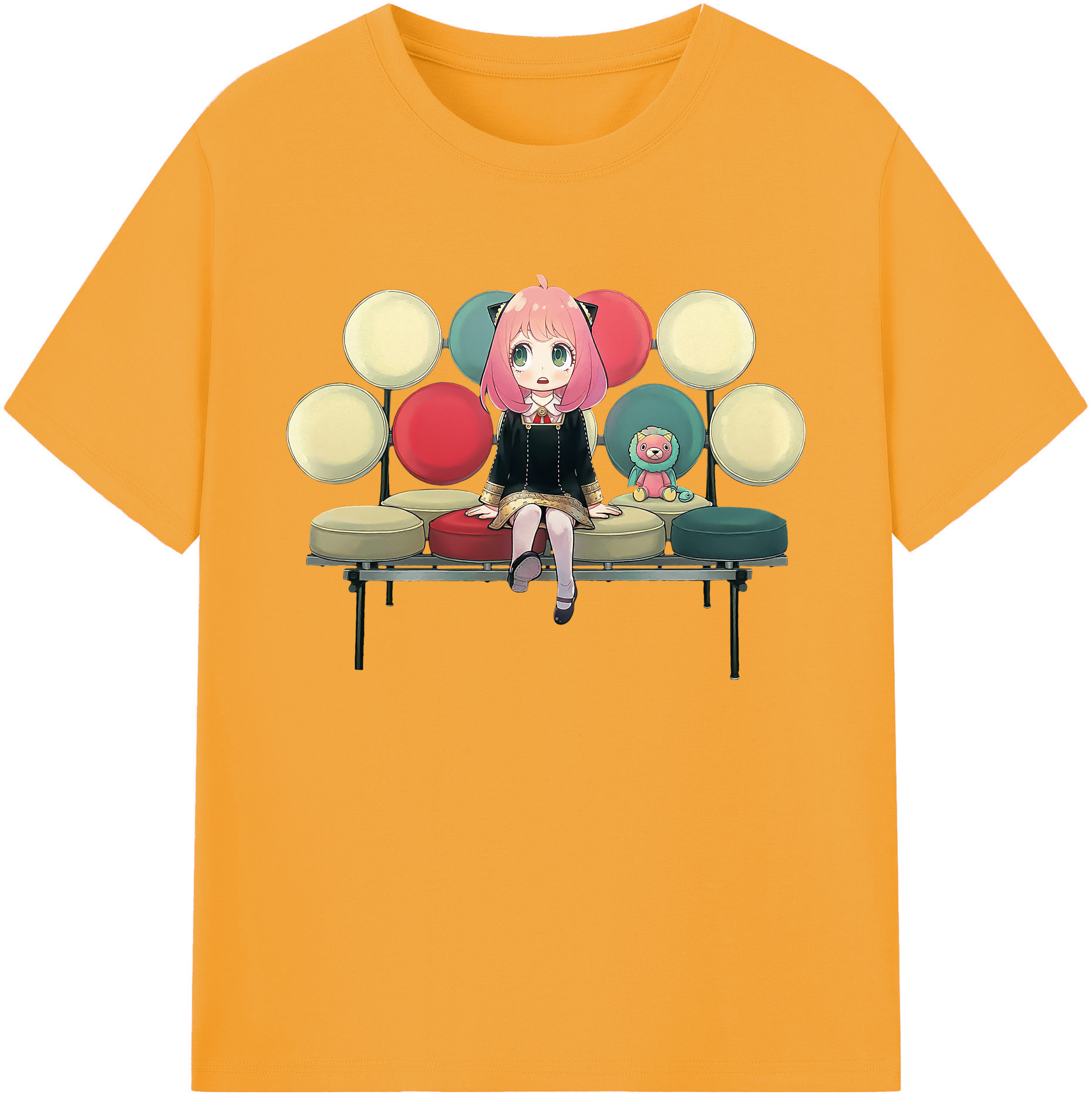 （画像用） SPY×FAMILY间谍家家酒 綿100％ メンズ半袖Tシャツ｜肌触りやわらか＆通気性